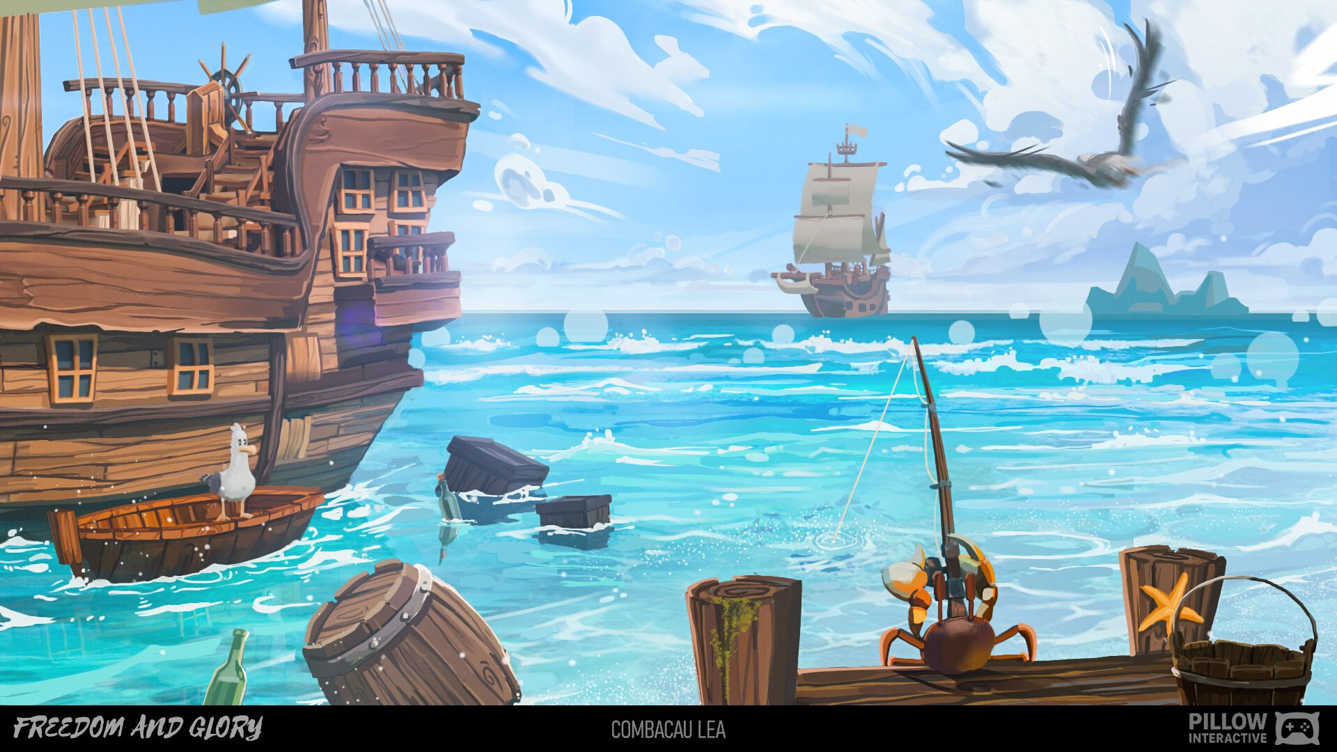 Freedom and Glory "Palos de la Frontera" par chamsterr