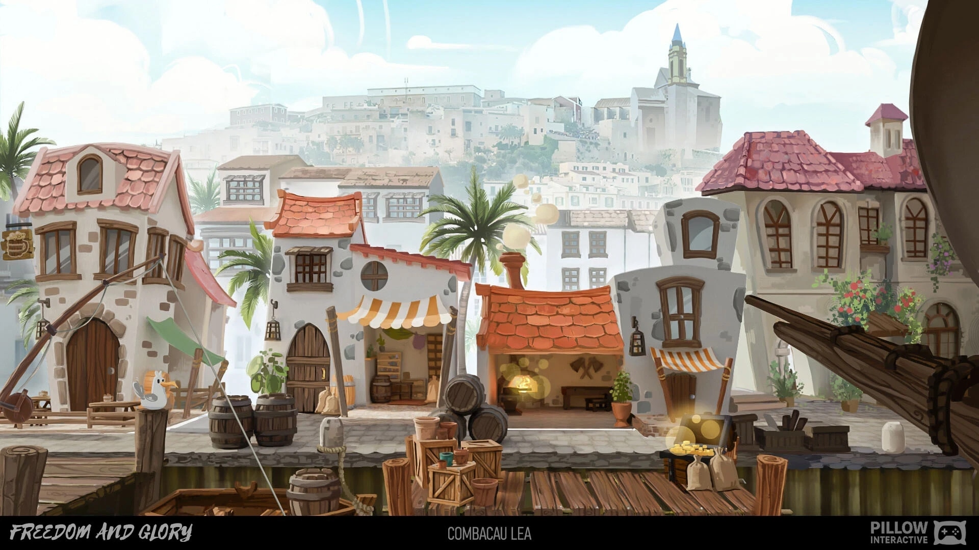 Freedom and Glory "Palos de la Frontera" par chamsterr