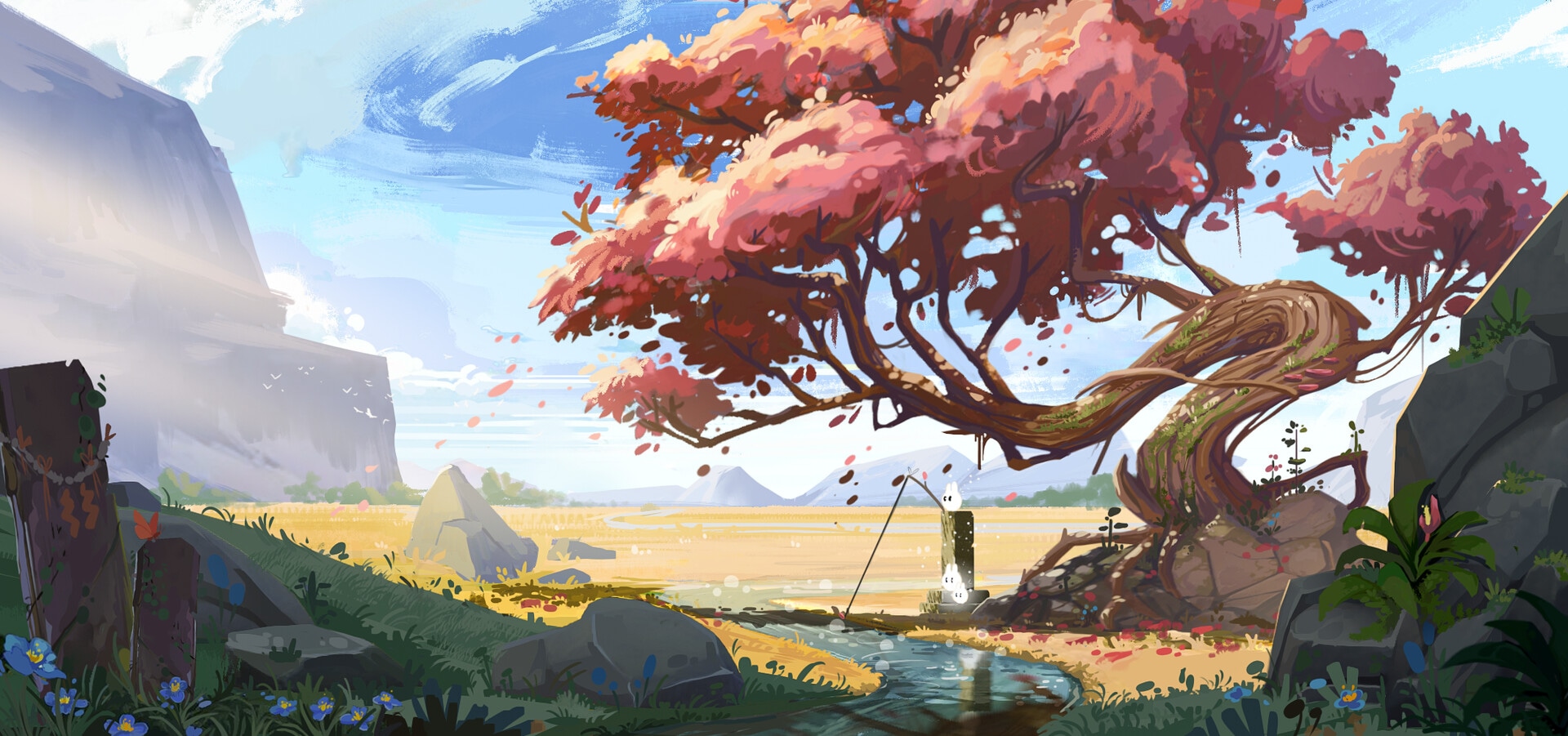Sanctuary – Stylized Environment par chamsterr