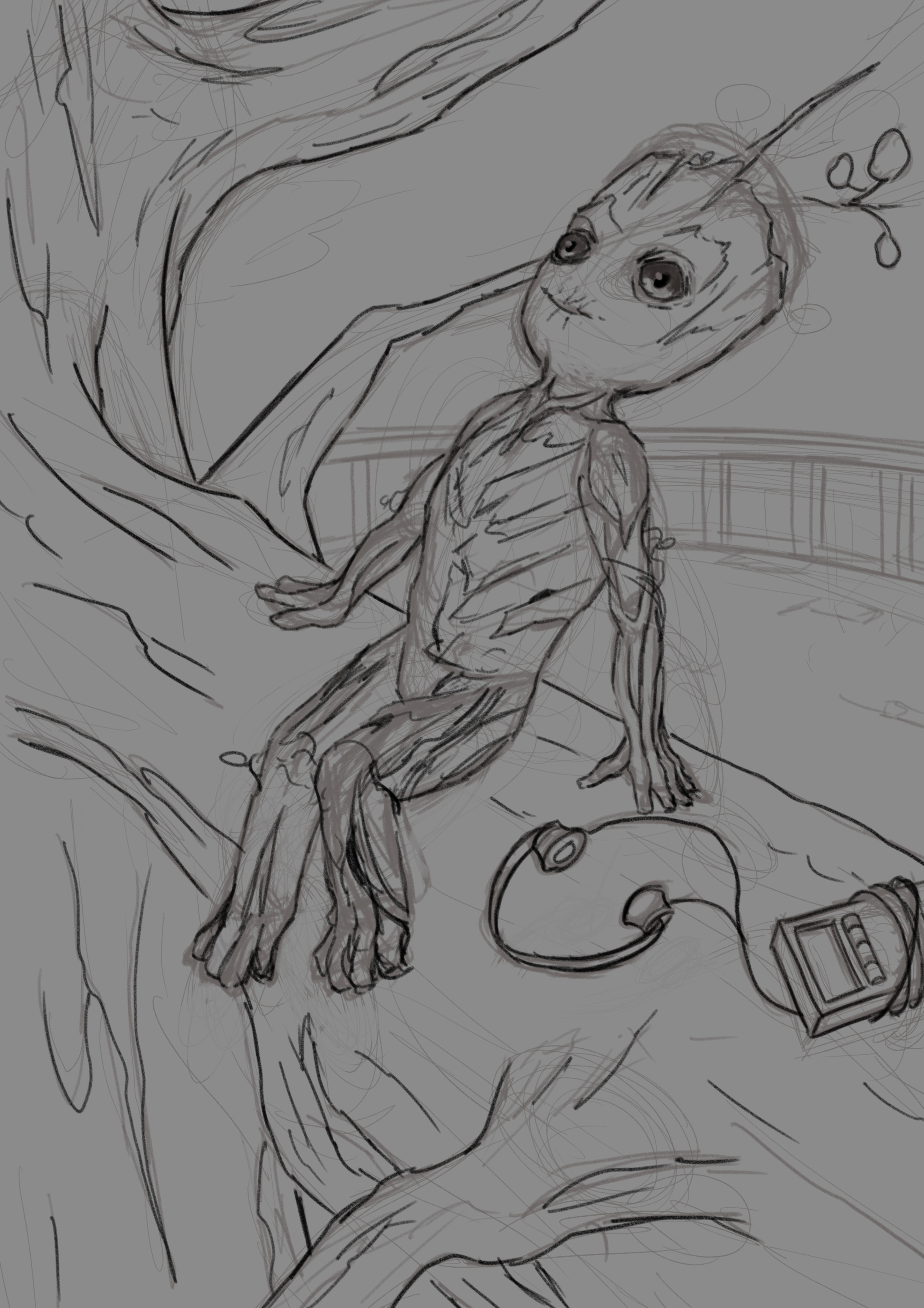Groot -- Fan Art "Les Gardiens de la galaxy" par ALArts