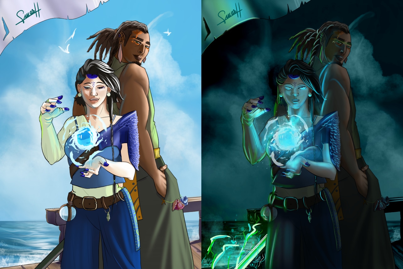 Personnages - design et ambiance par smash_no_jutsu