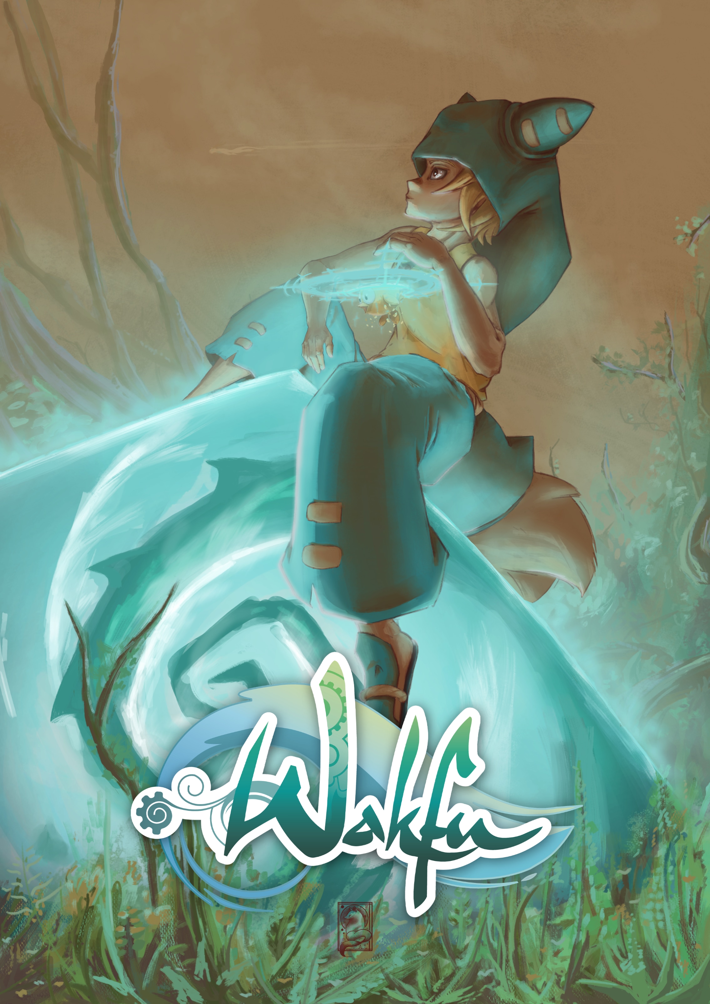 Yugo et l'éliacube - Fanart Wakfu par ALArts