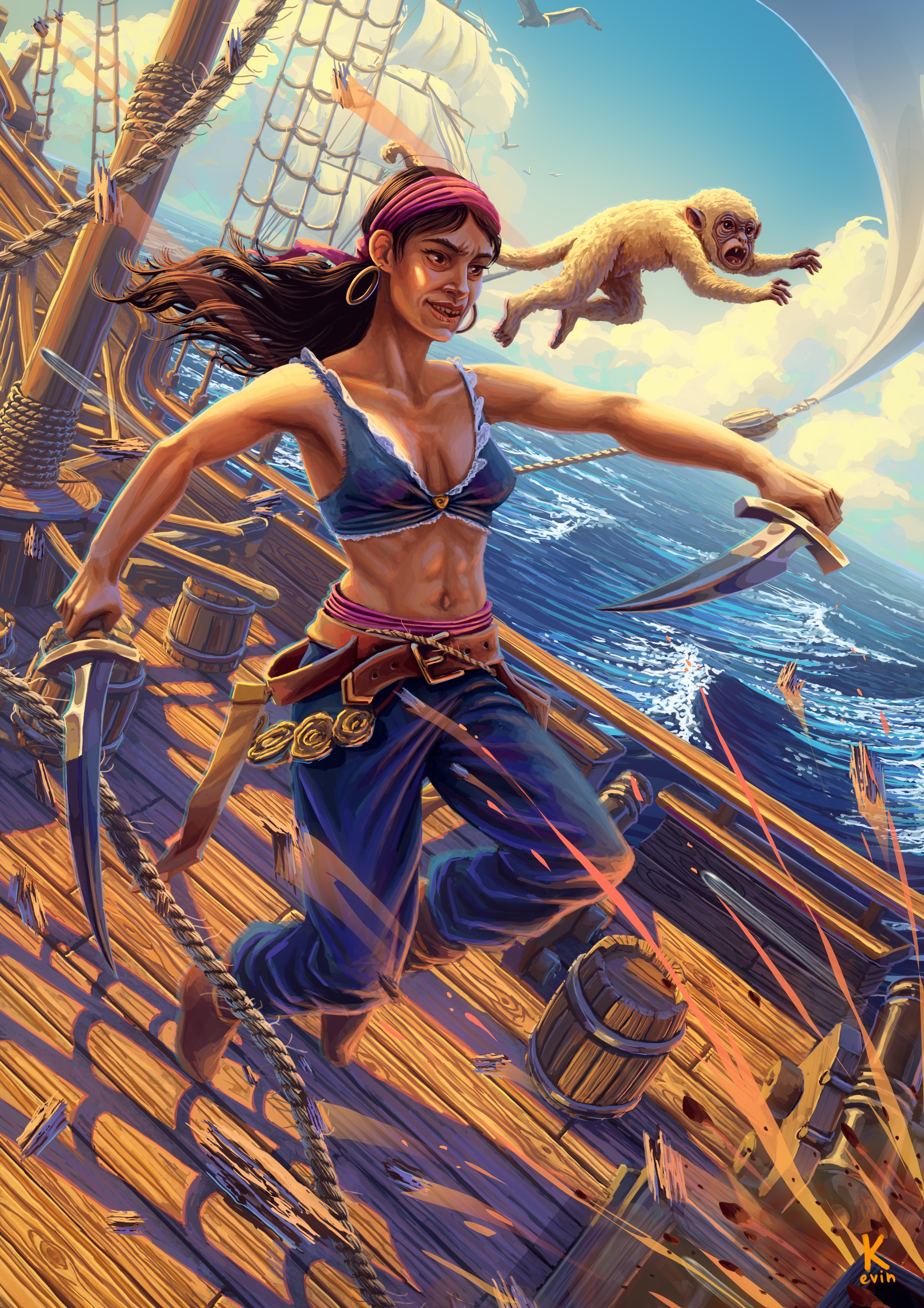 Challenge Pirates par kevin