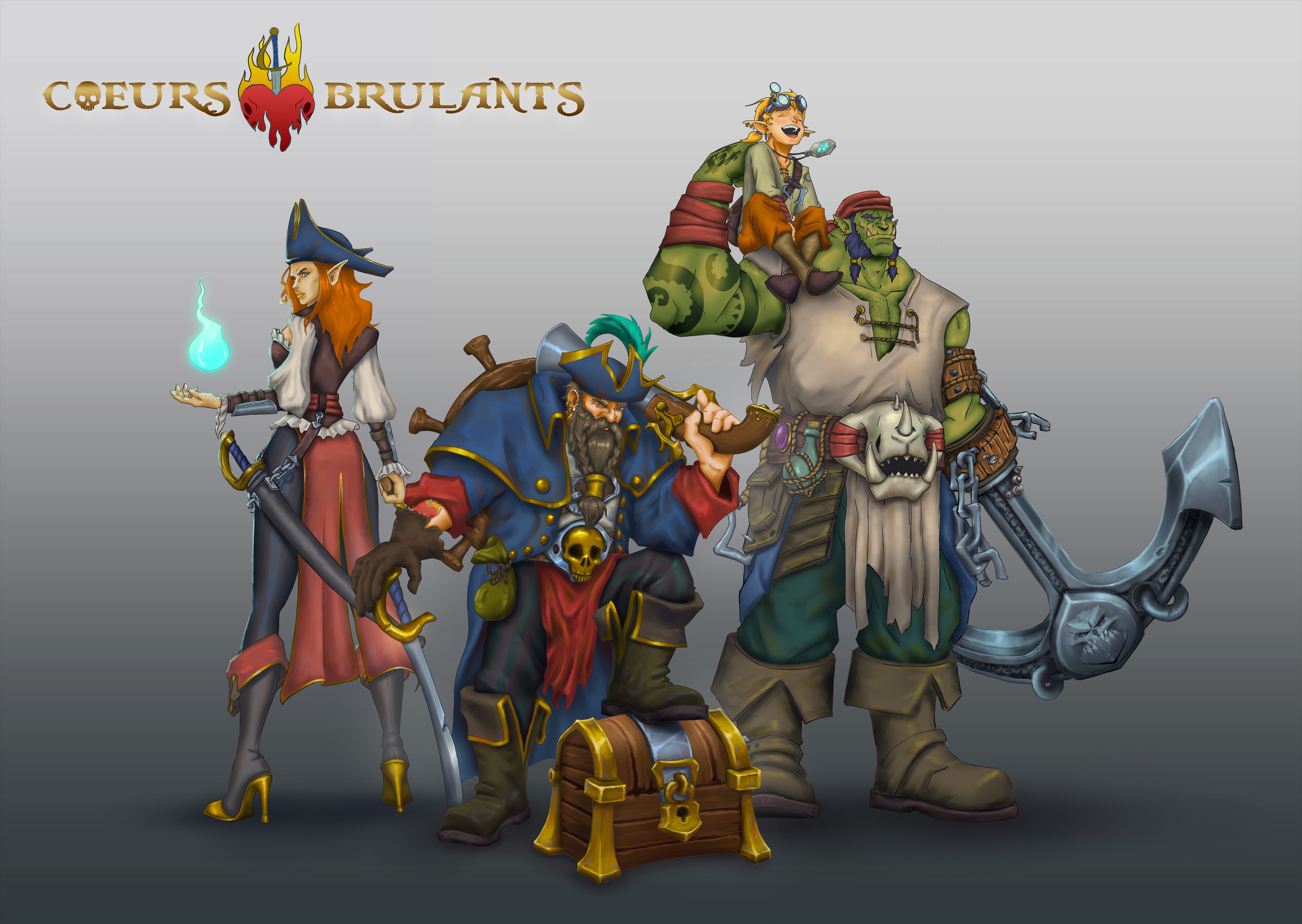 Les Coeurs Brûlants par Helgen