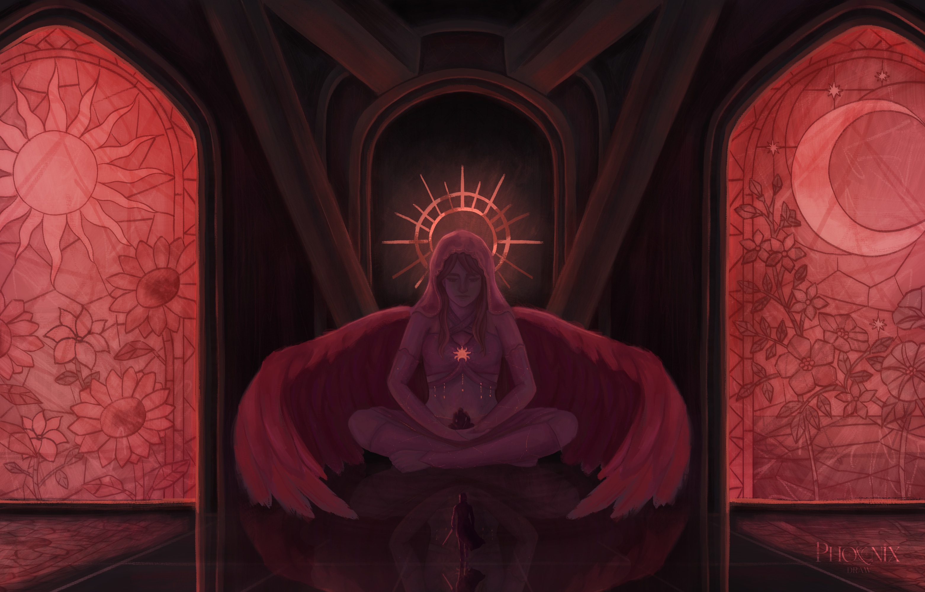 Morana - La Confrontation par Phoenix_draw