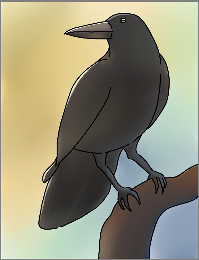 Corbeau par gemme_berry