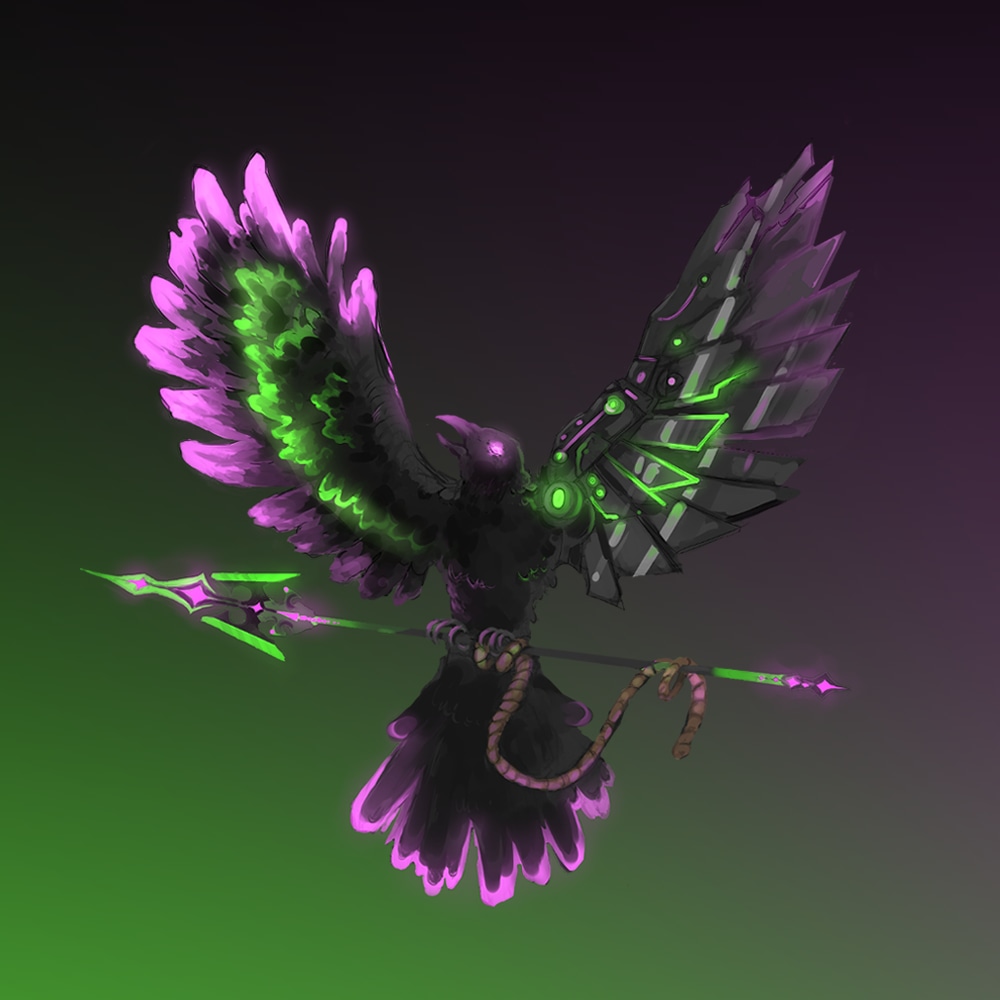Le cyber corbeau ! par Farine
