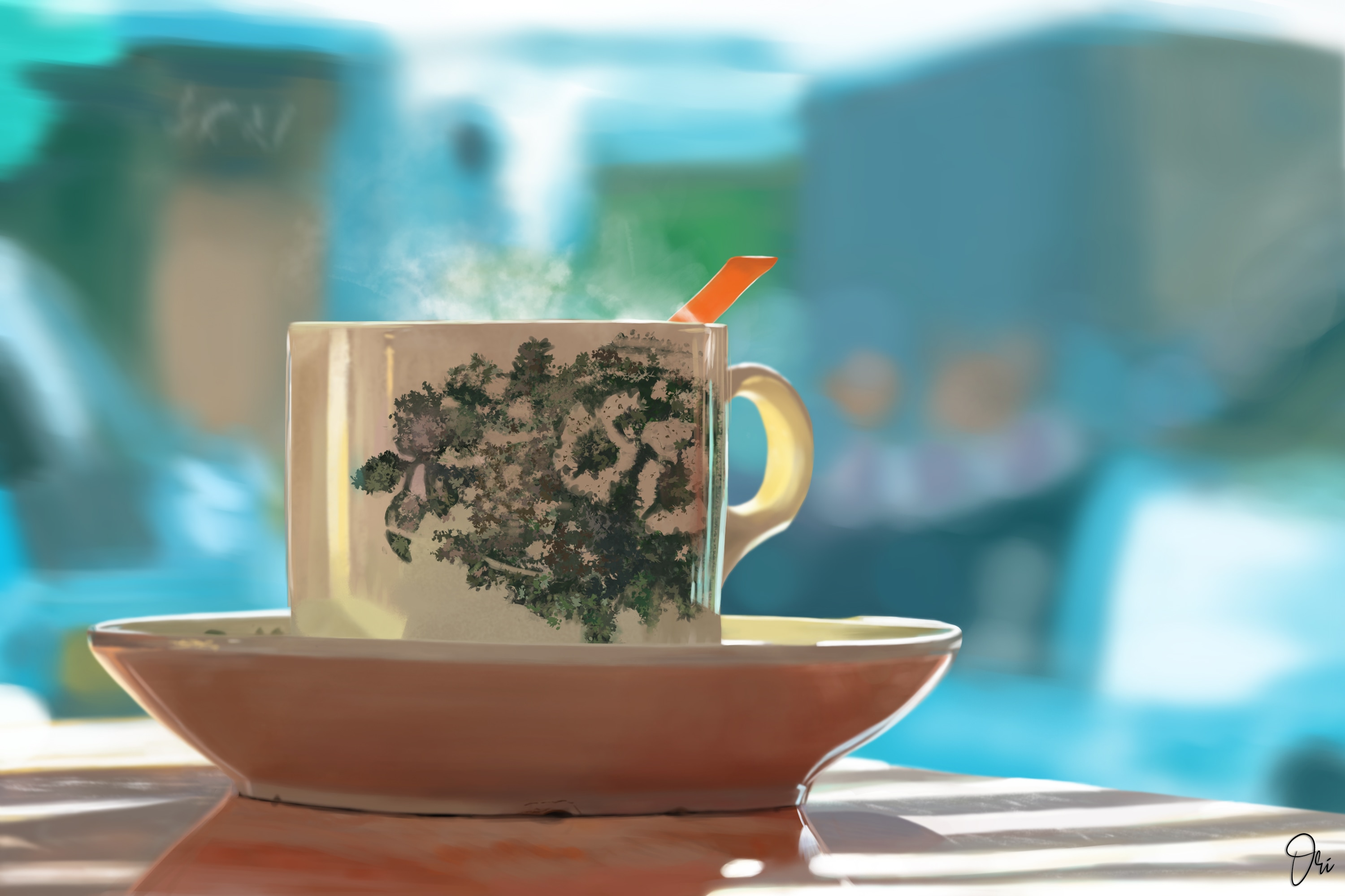 Partie I - chapitre 1 : le brush - l'ensemble de mes exercices. par ori