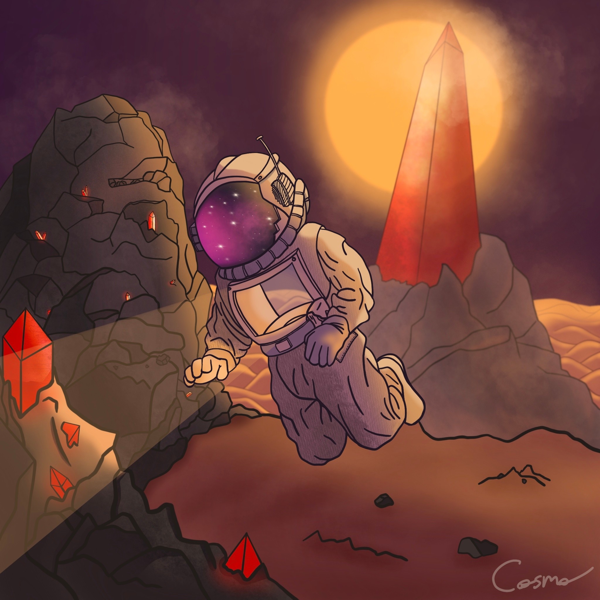 Cosmo_curiosity par Cosmolion