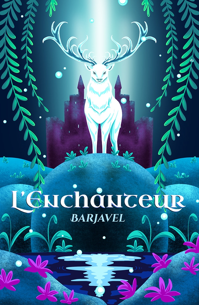 Couvertures de roman fictives - l'Enchanteur de Barjavel - par nogarra