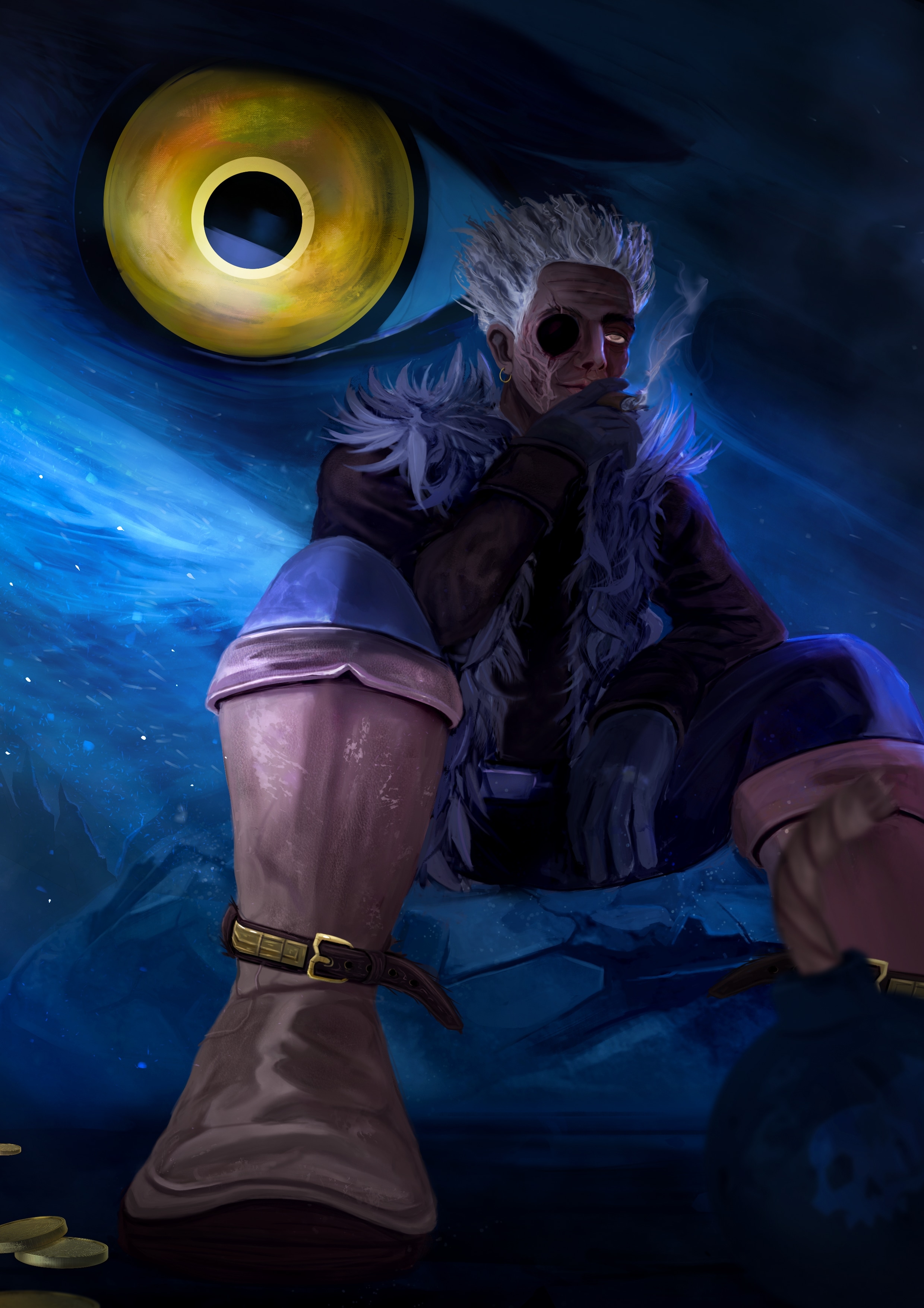 Concept art challenge Crève feu par JasKHEL