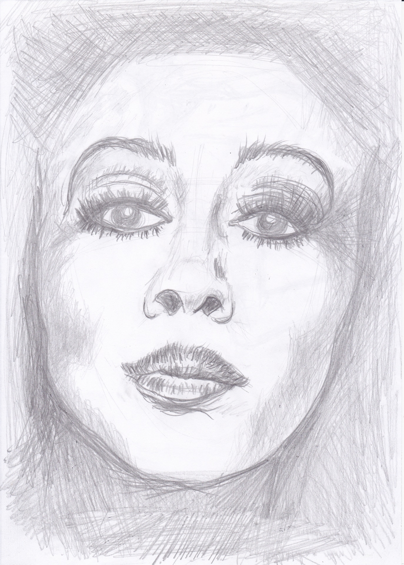 Tentative de portrait à la souris par starman