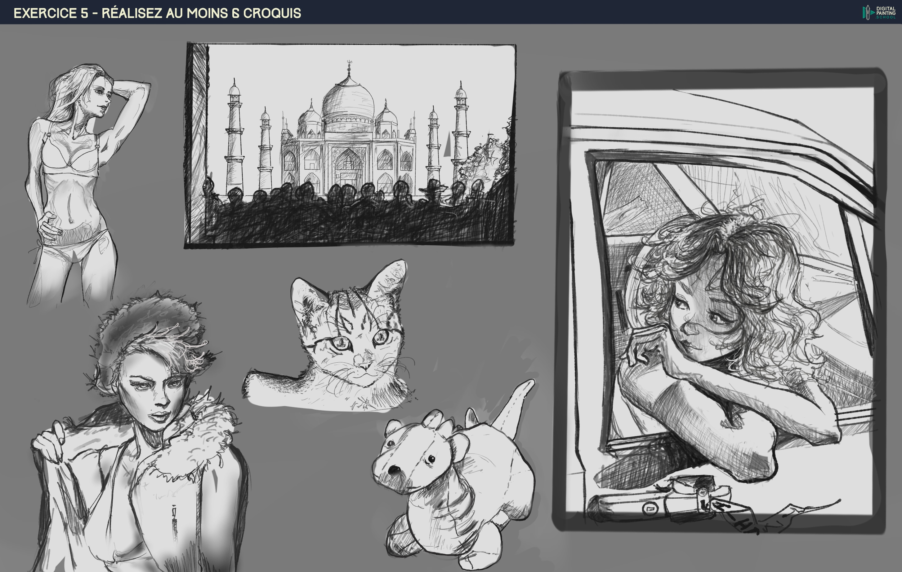 Croquis de la formation ! par Ardeodor