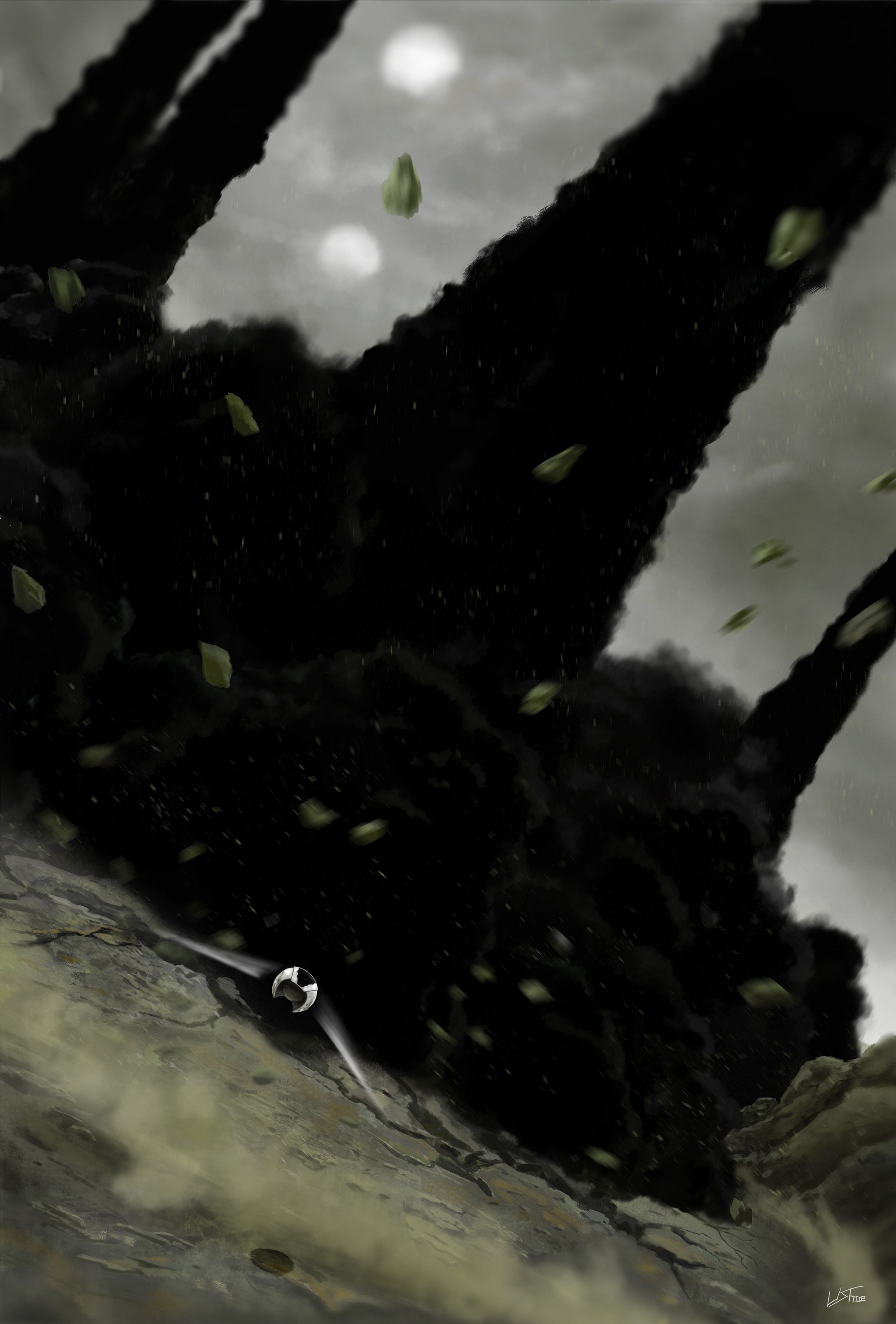 La Fin - "The Three-Body Problem" keyframe par ushoe