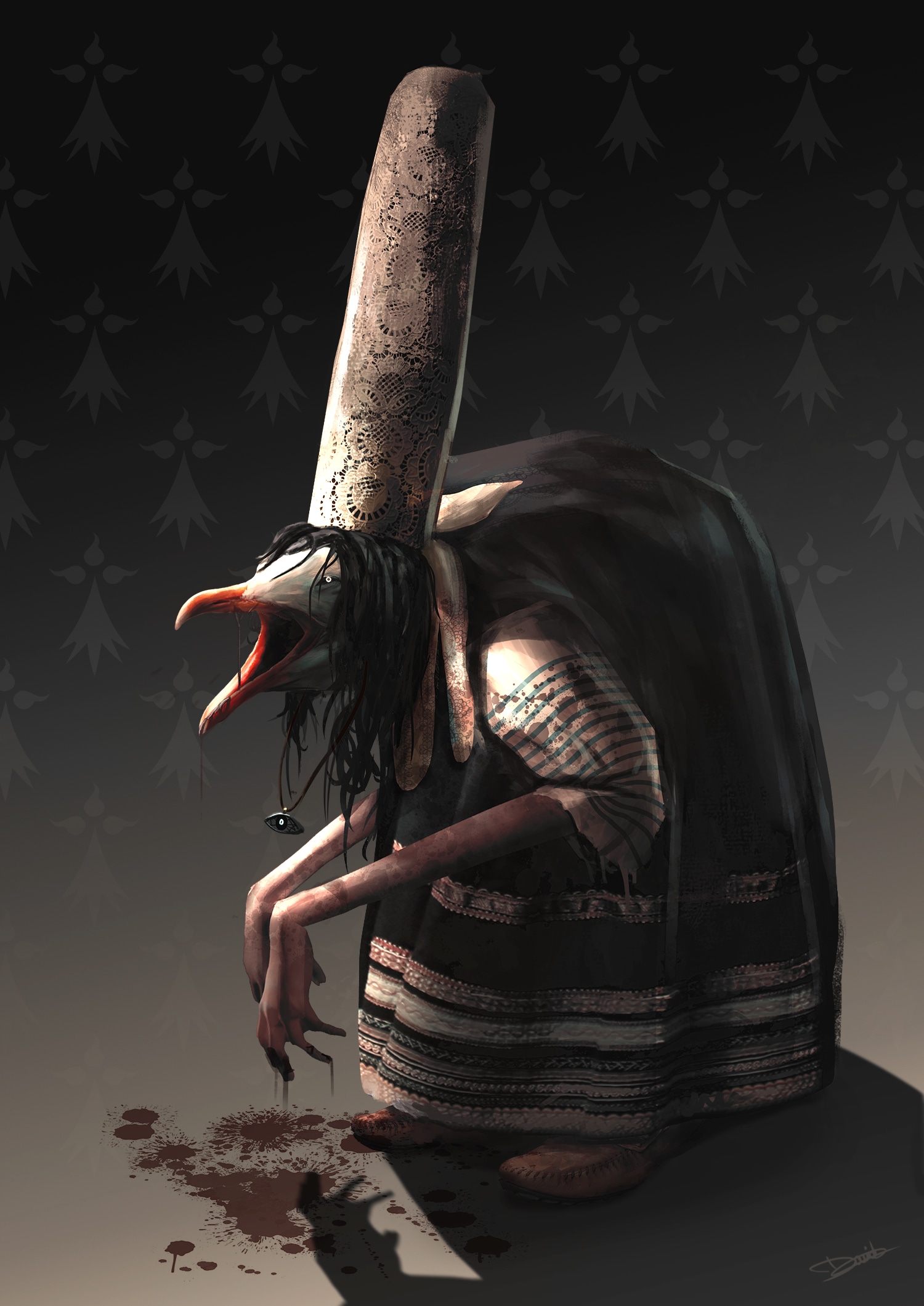 Mamm-gozh - The corrupt Breton woman par David Bourret