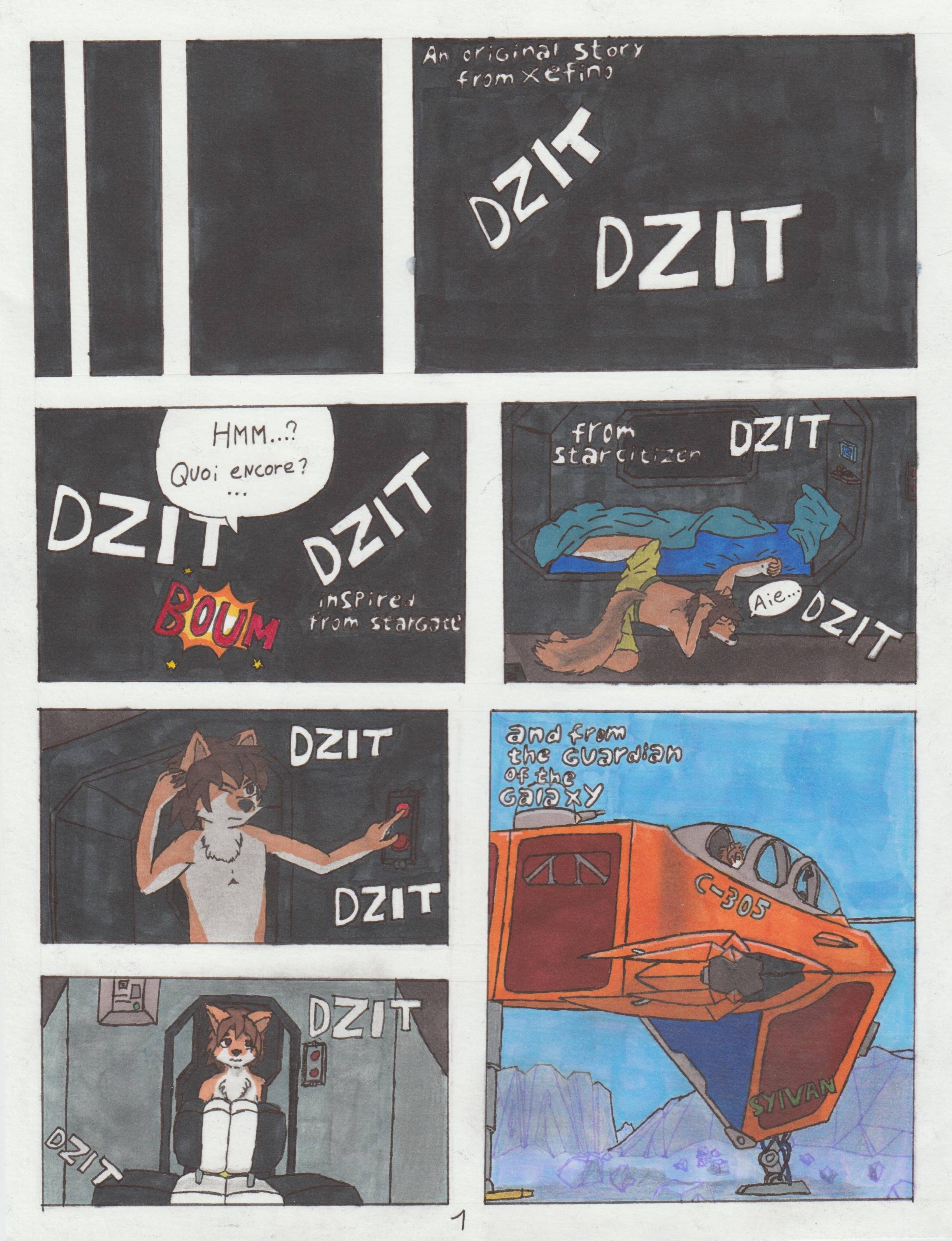 REMAKE TAoX Page 1 (+croquis et processus) par xefino_35