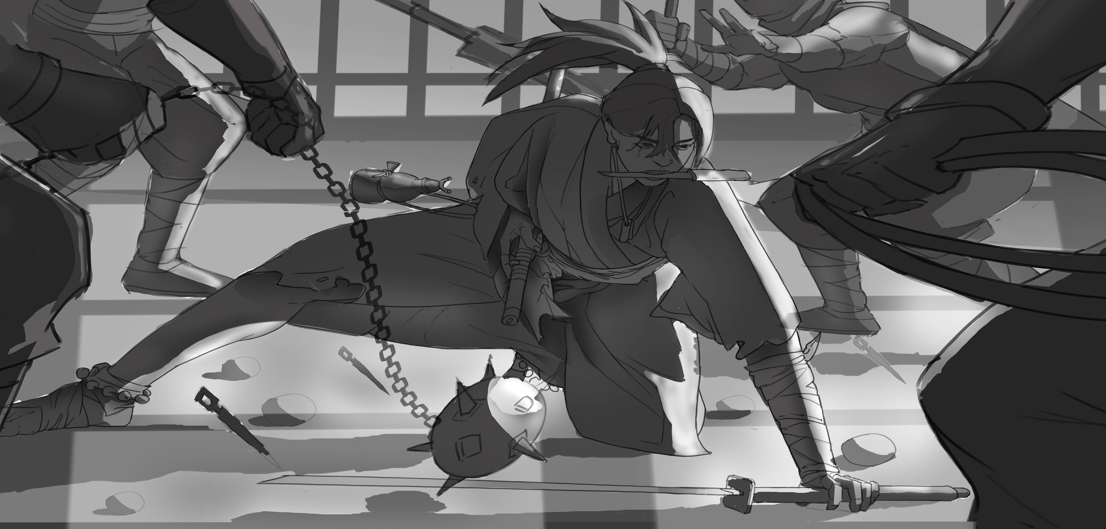 Yumiko : Filet serrer par Carl