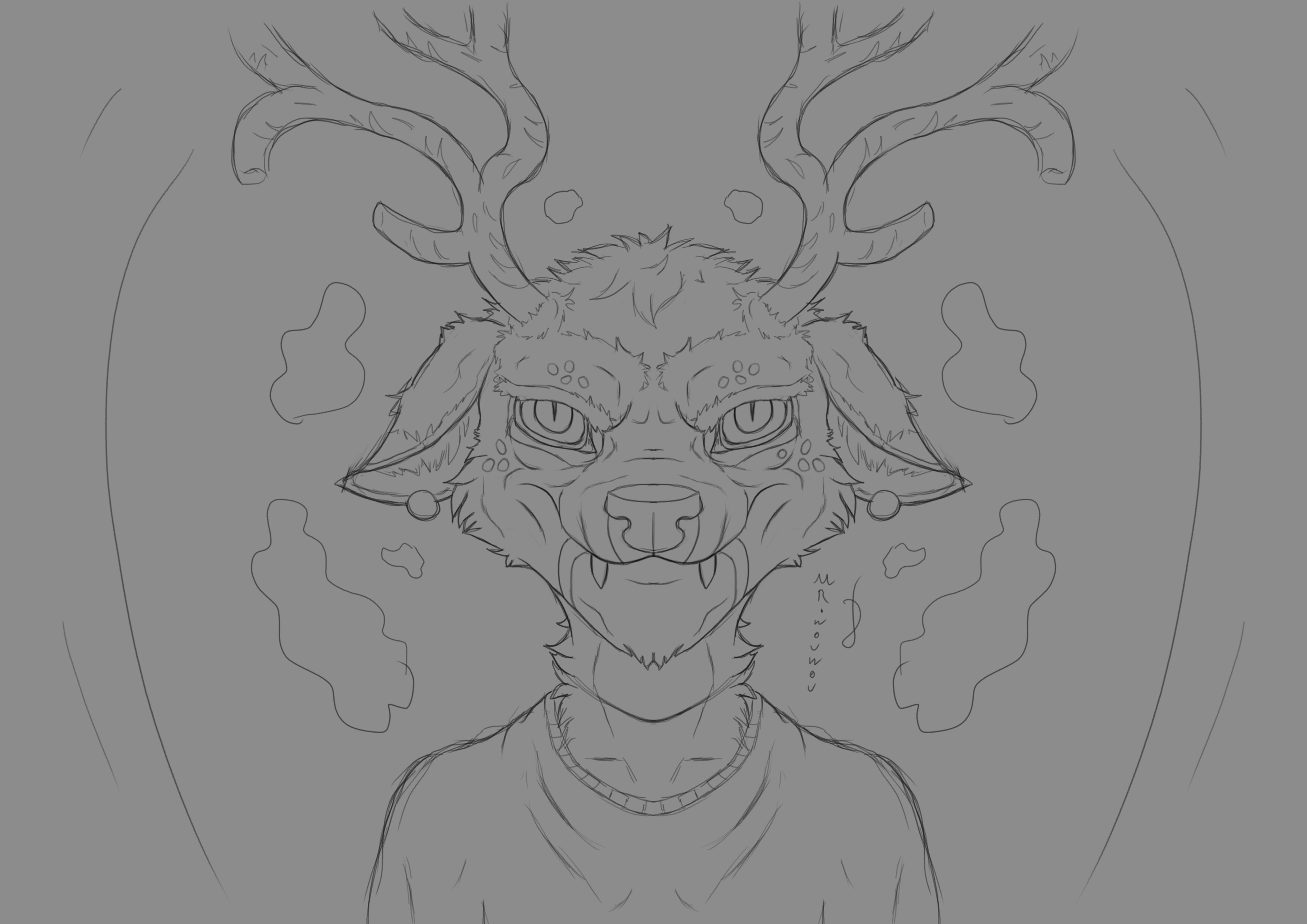 Oz the majestic Deer par Mr.Wouwou