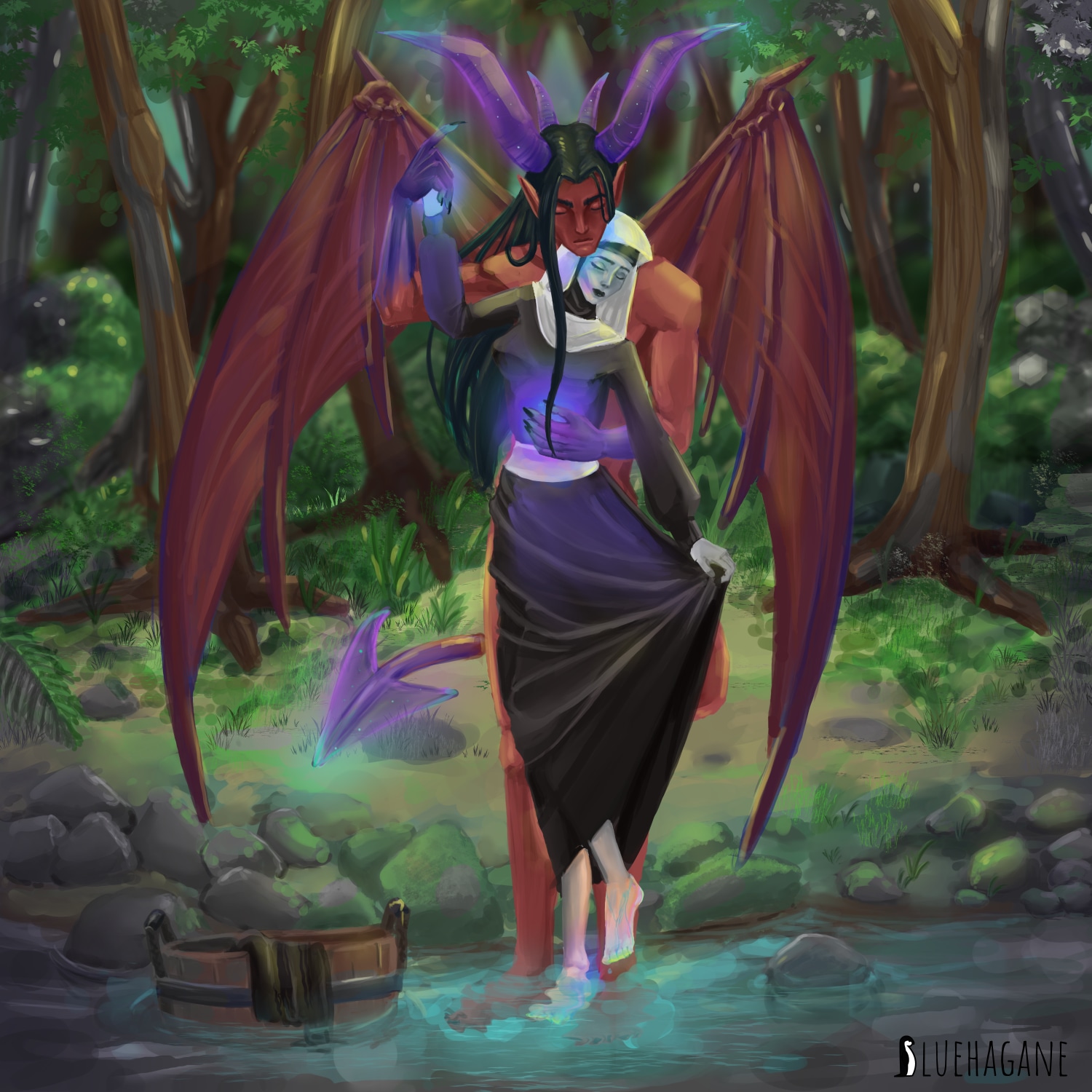 Demon in color par BlueHagane