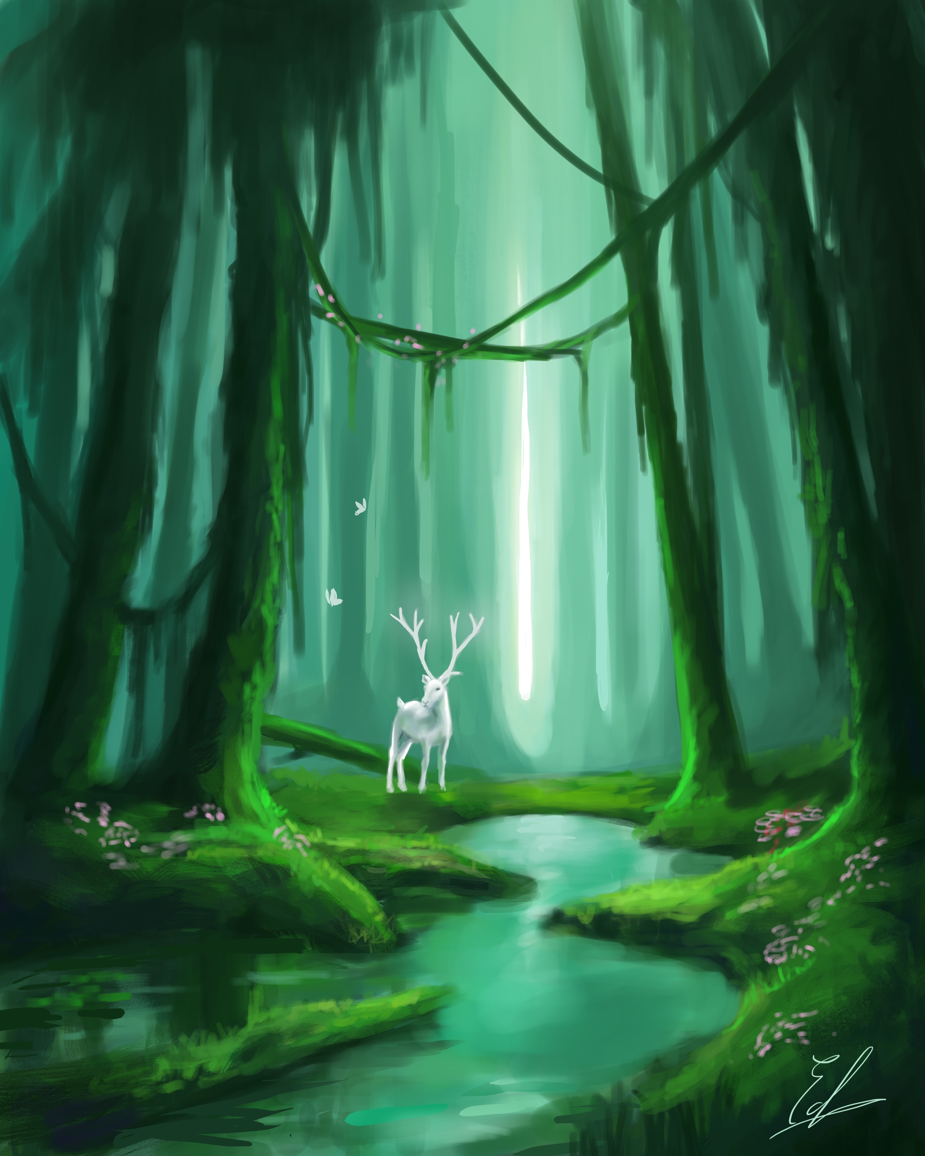 Forêt par Edenlovart