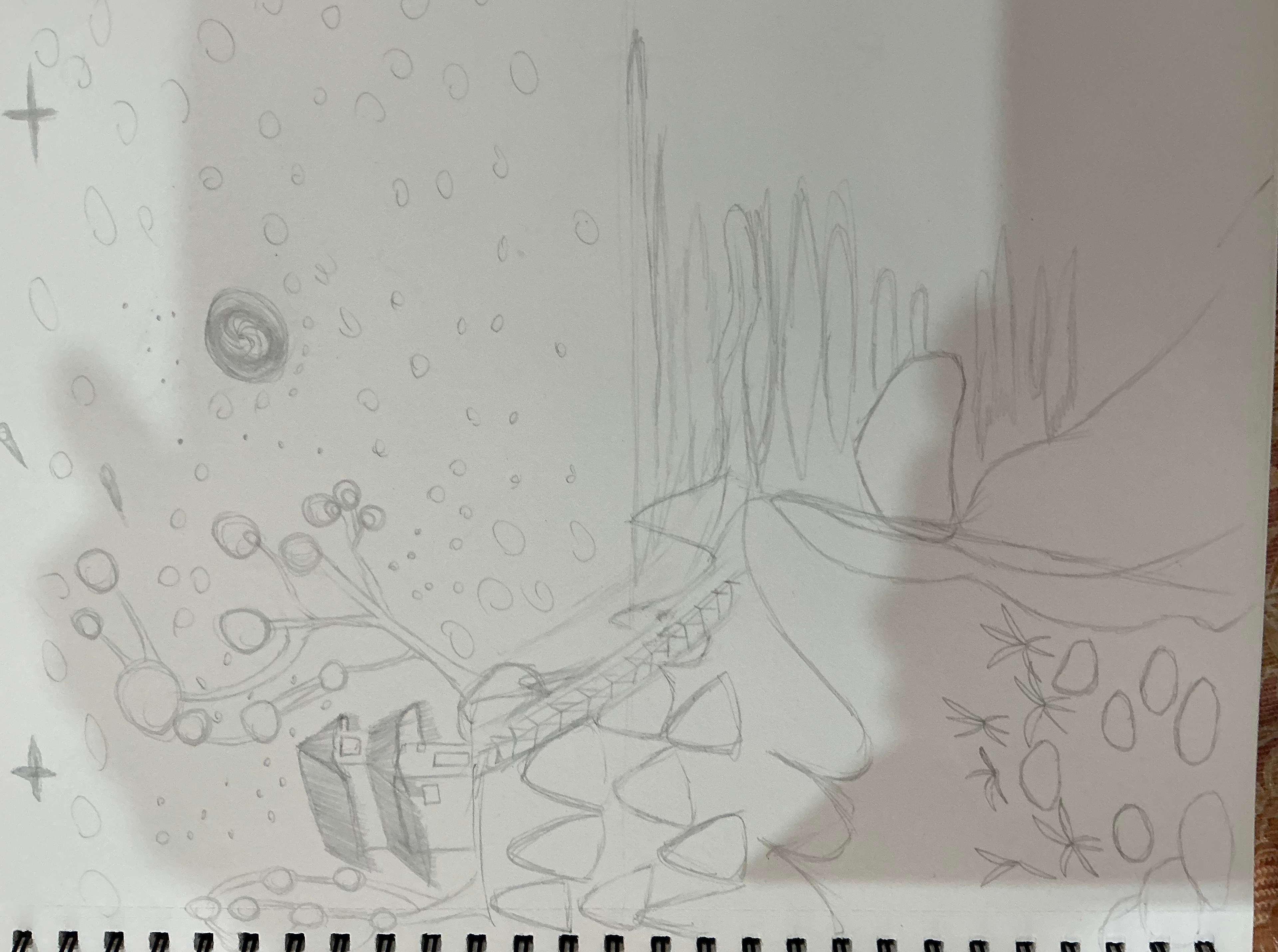 Paysage au crayon par loulou125