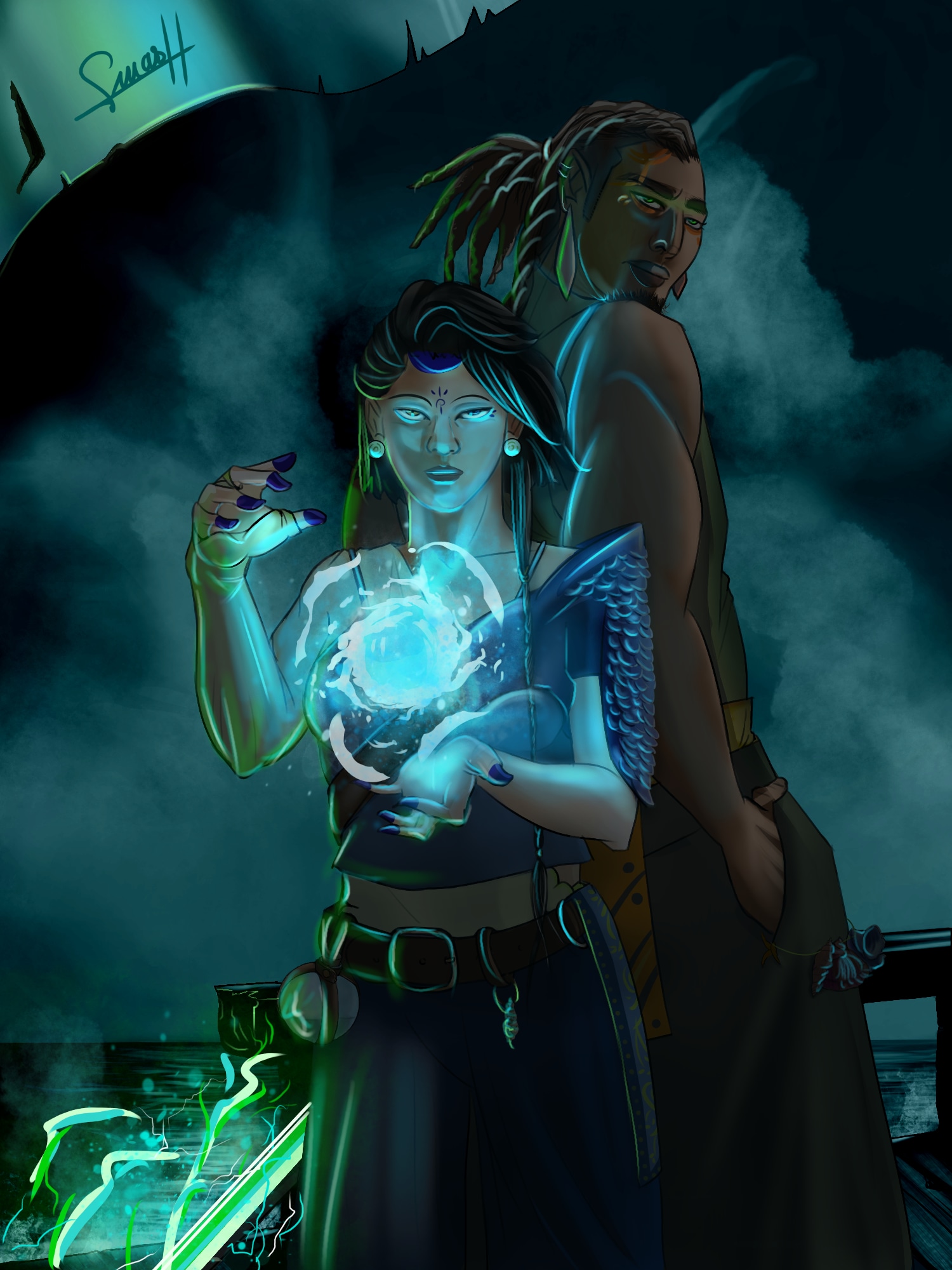 Personnages - design et ambiance par smash_no_jutsu