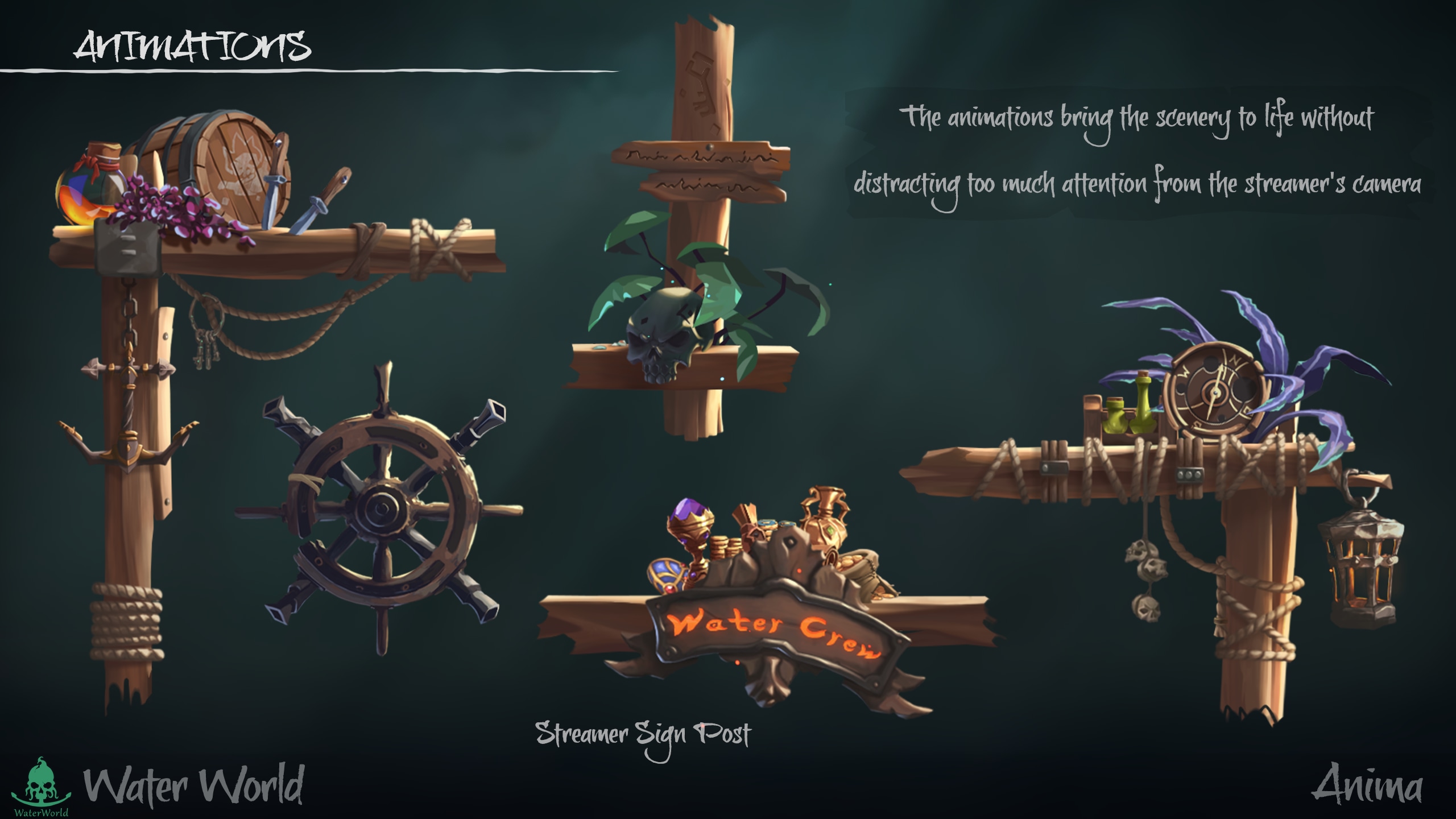 Cadre Twitch Sea of Thieves par Nïma