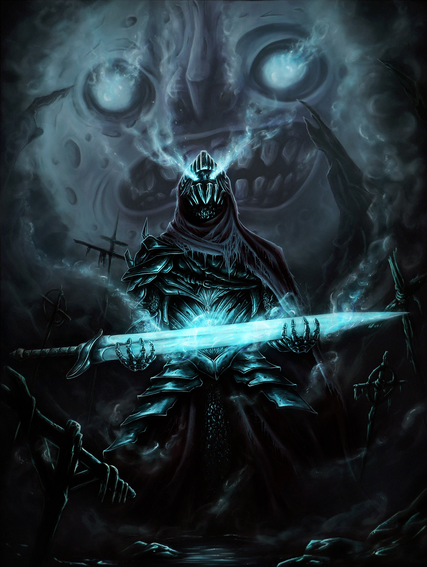 Digital Painting fin de partie 1 par Etiennaze