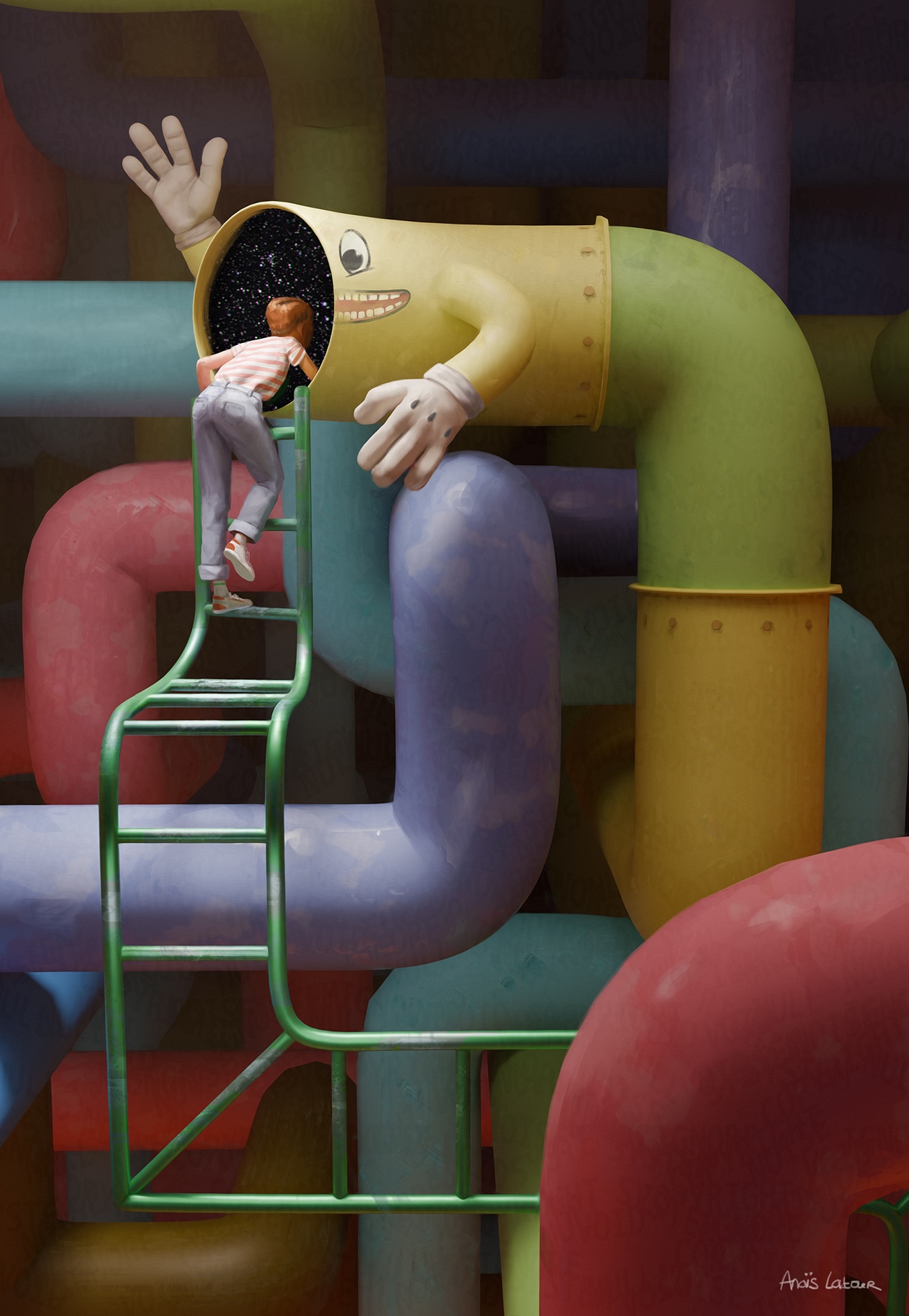 The non-places : Playfulness par Anais Latour