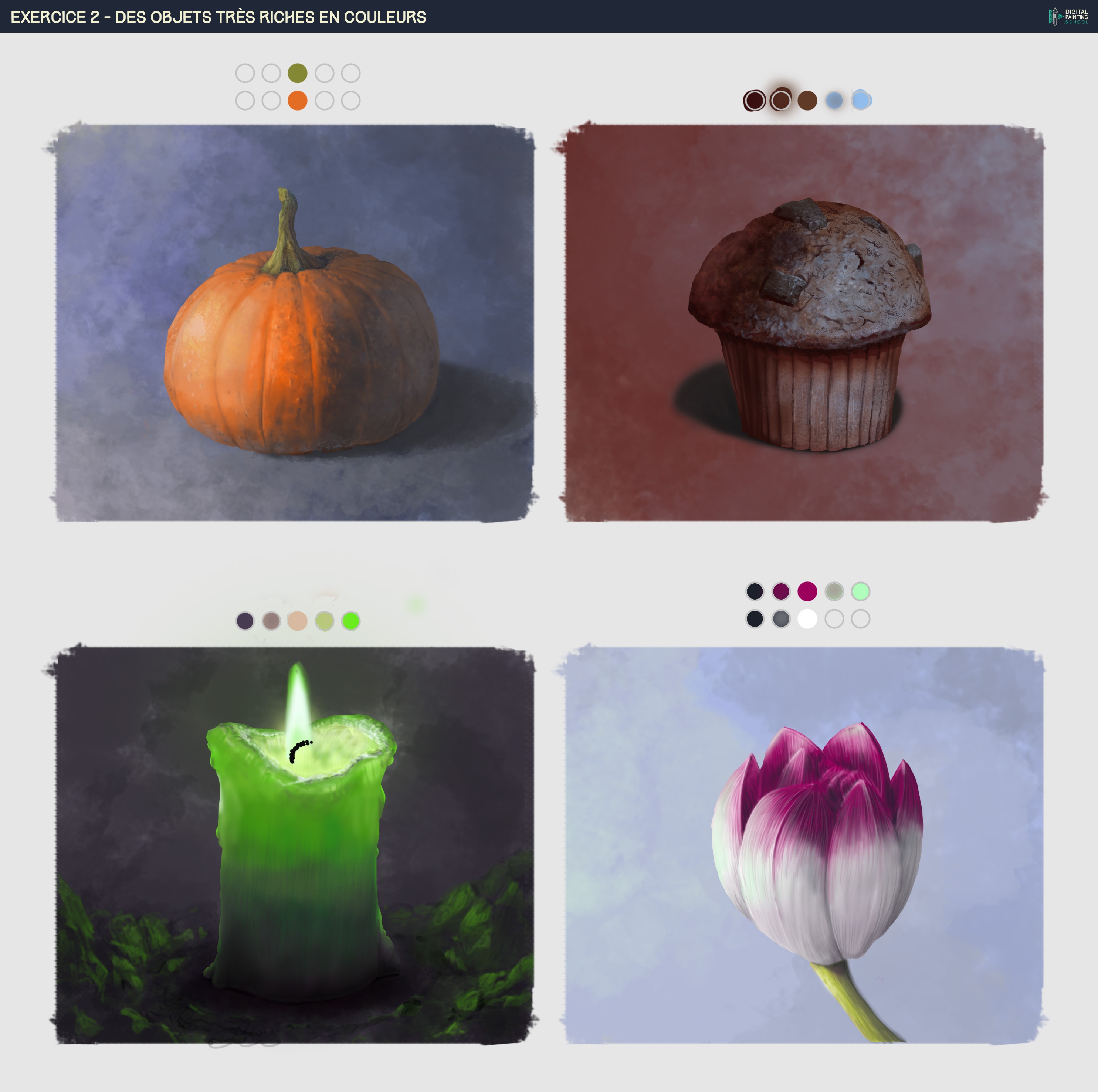 Des objets colorés par Eric