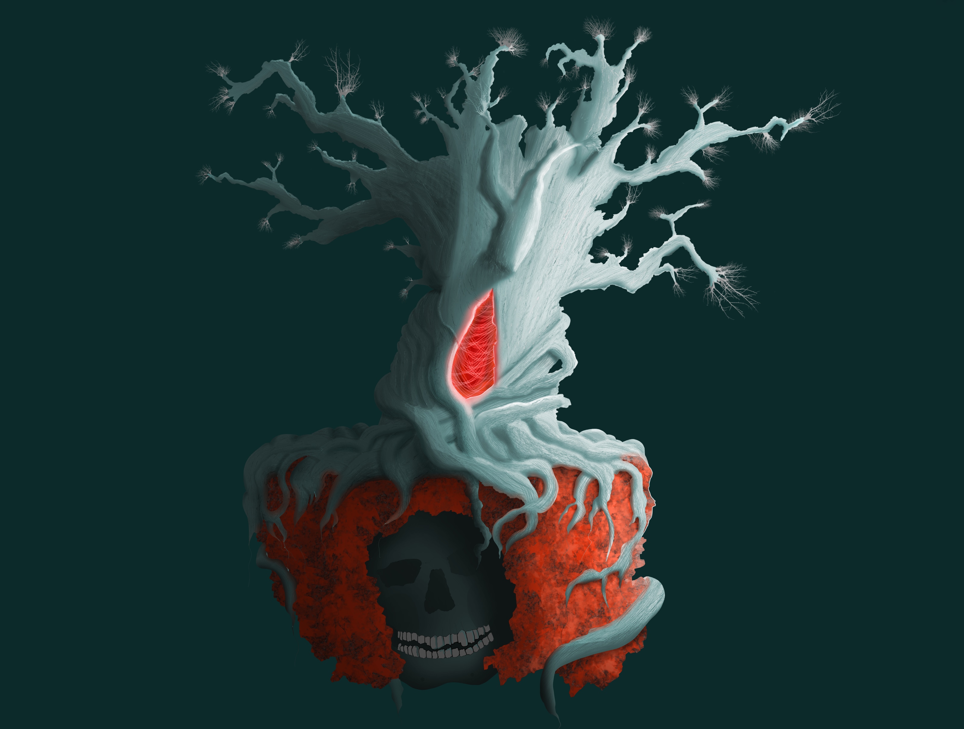 Concept art d'arbre par yanguel