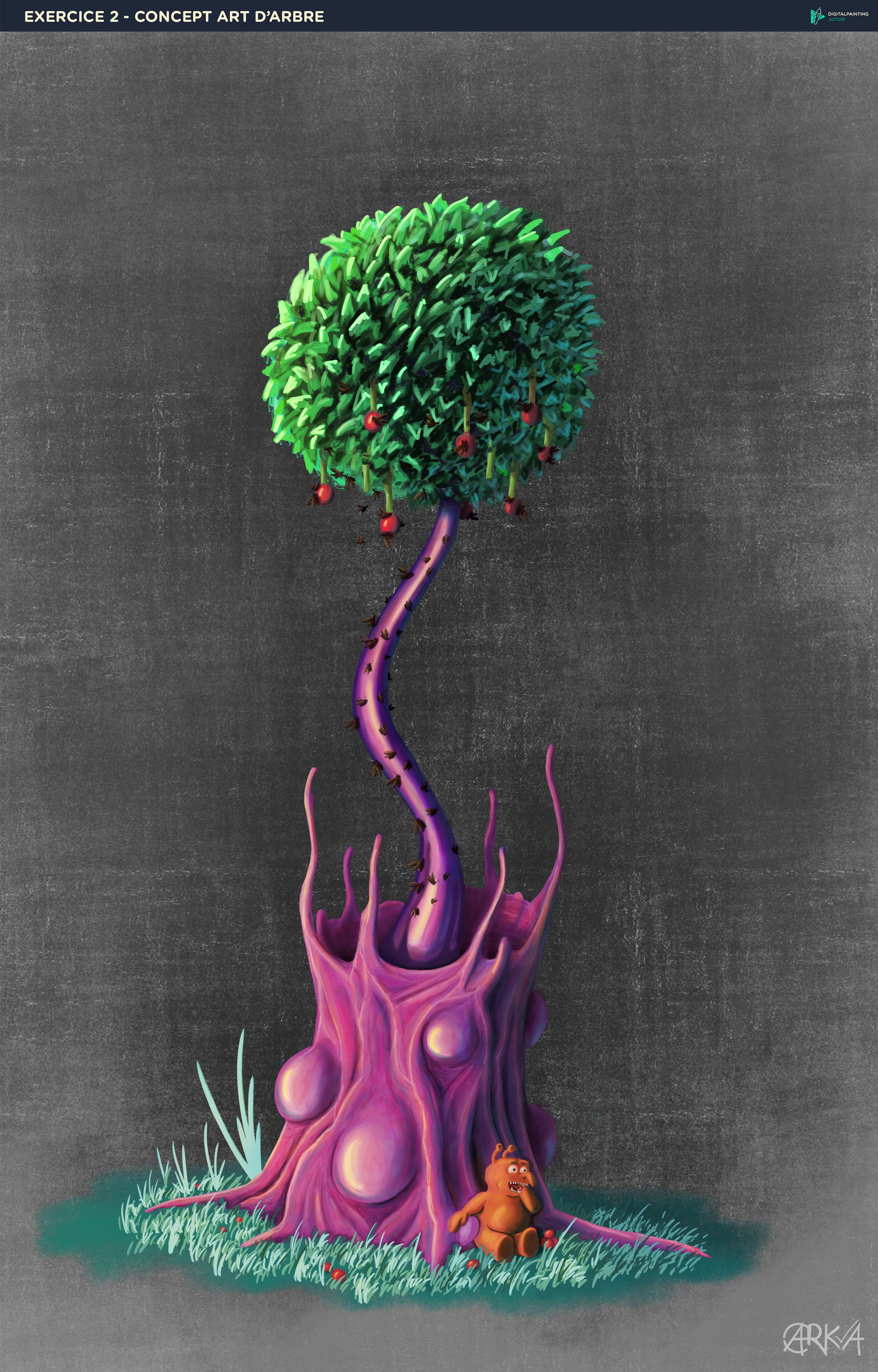 EXERCICE 2 - CHAPITRE 10 : Concept d'arbre par Arka