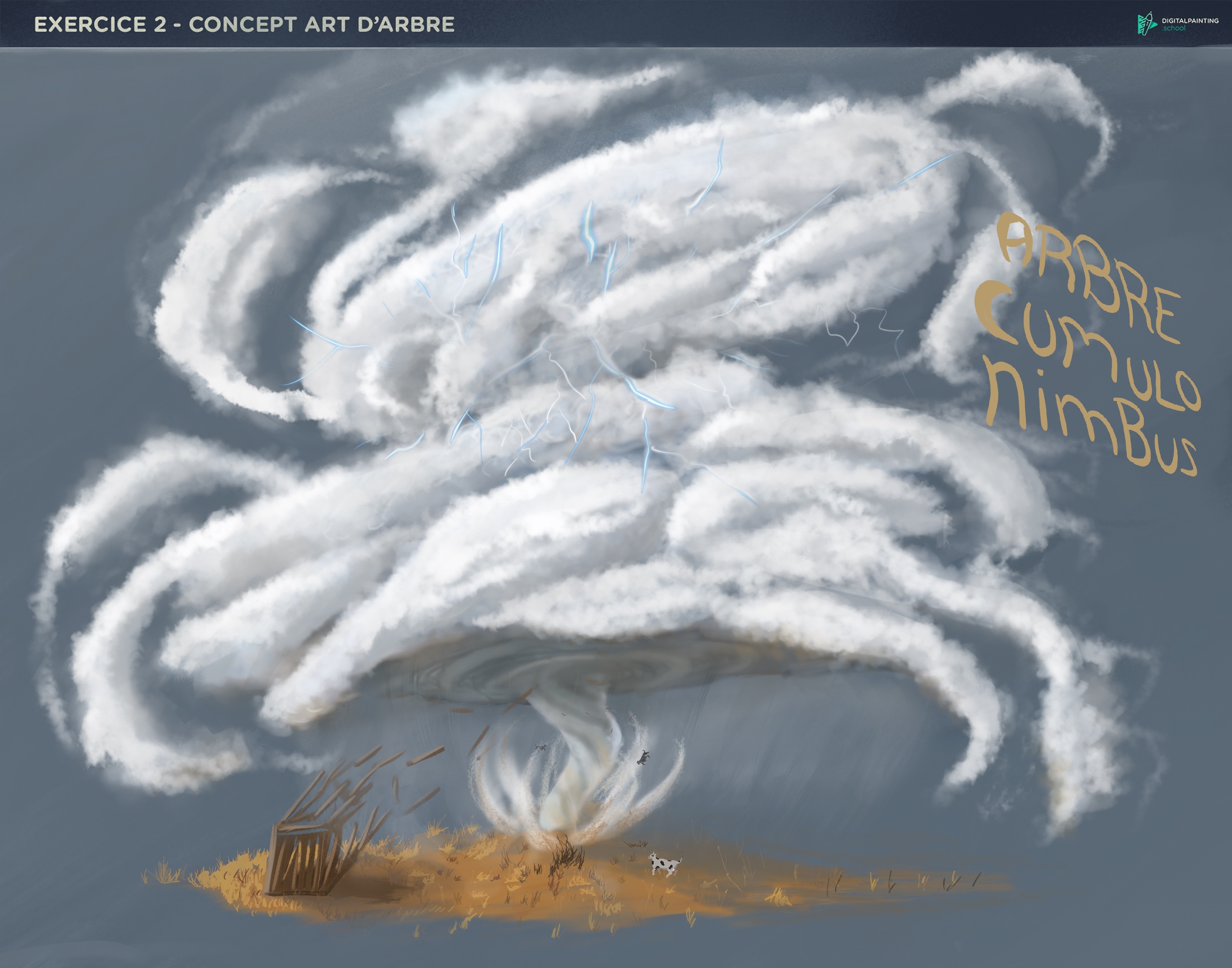 Concept art ARBRE CUMULONIMBUS par Image.In.R