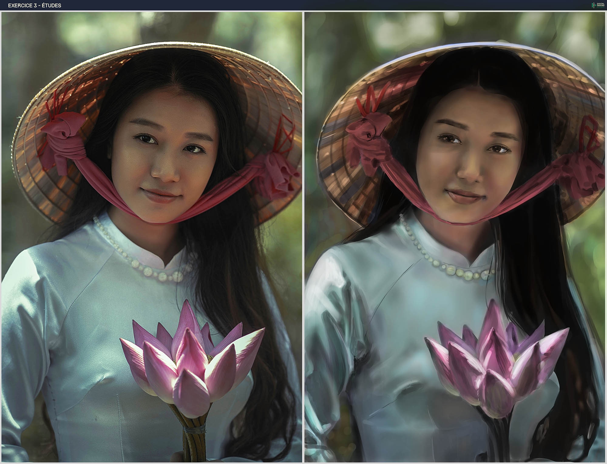 Etude photo exercice cours par Caro