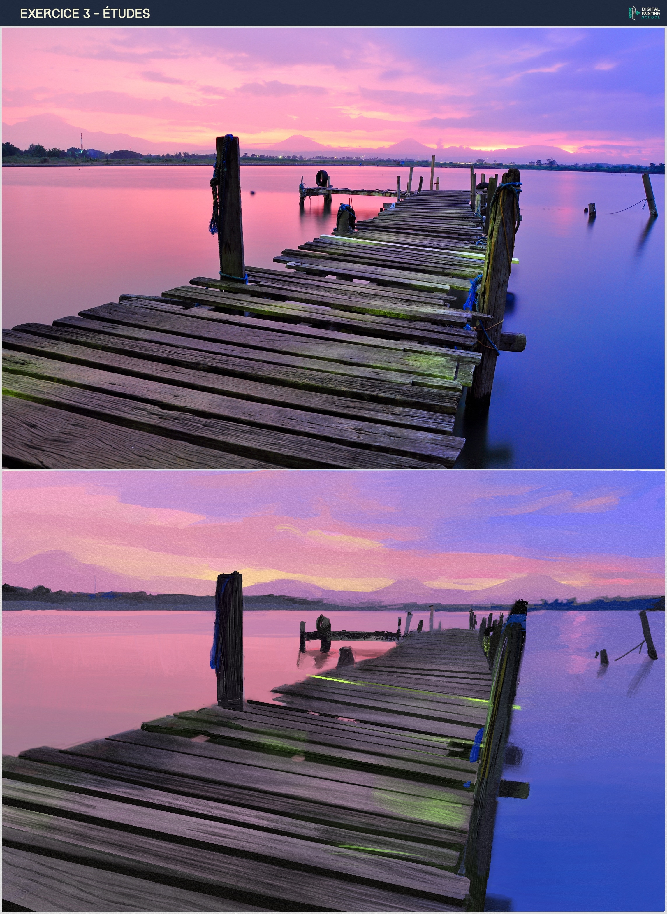 EXERCICE 3 - CHAPITRE 9 - PARTIE 1 : Etudes photos par Arka