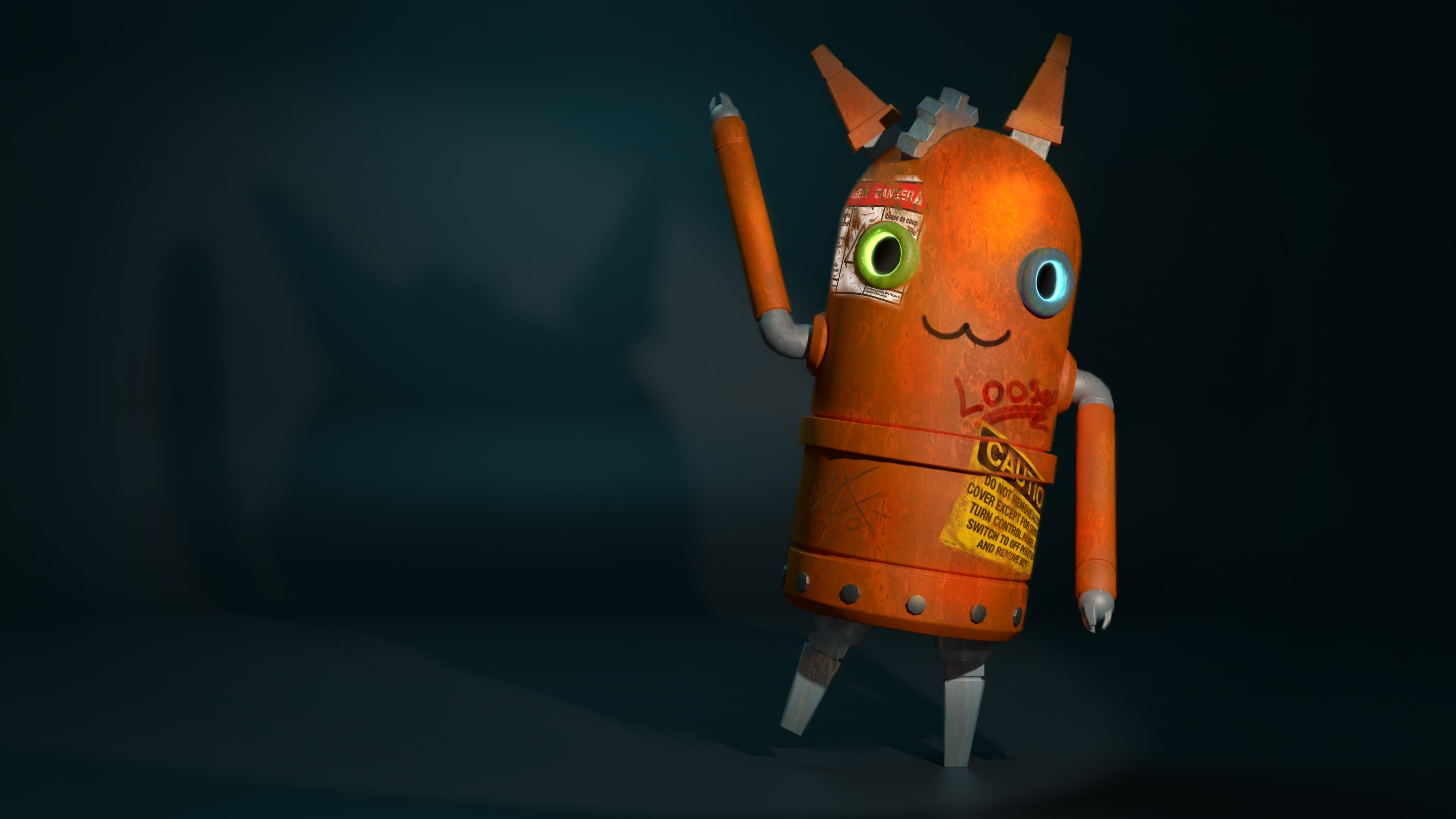 Robot Fou Blender par ravayra