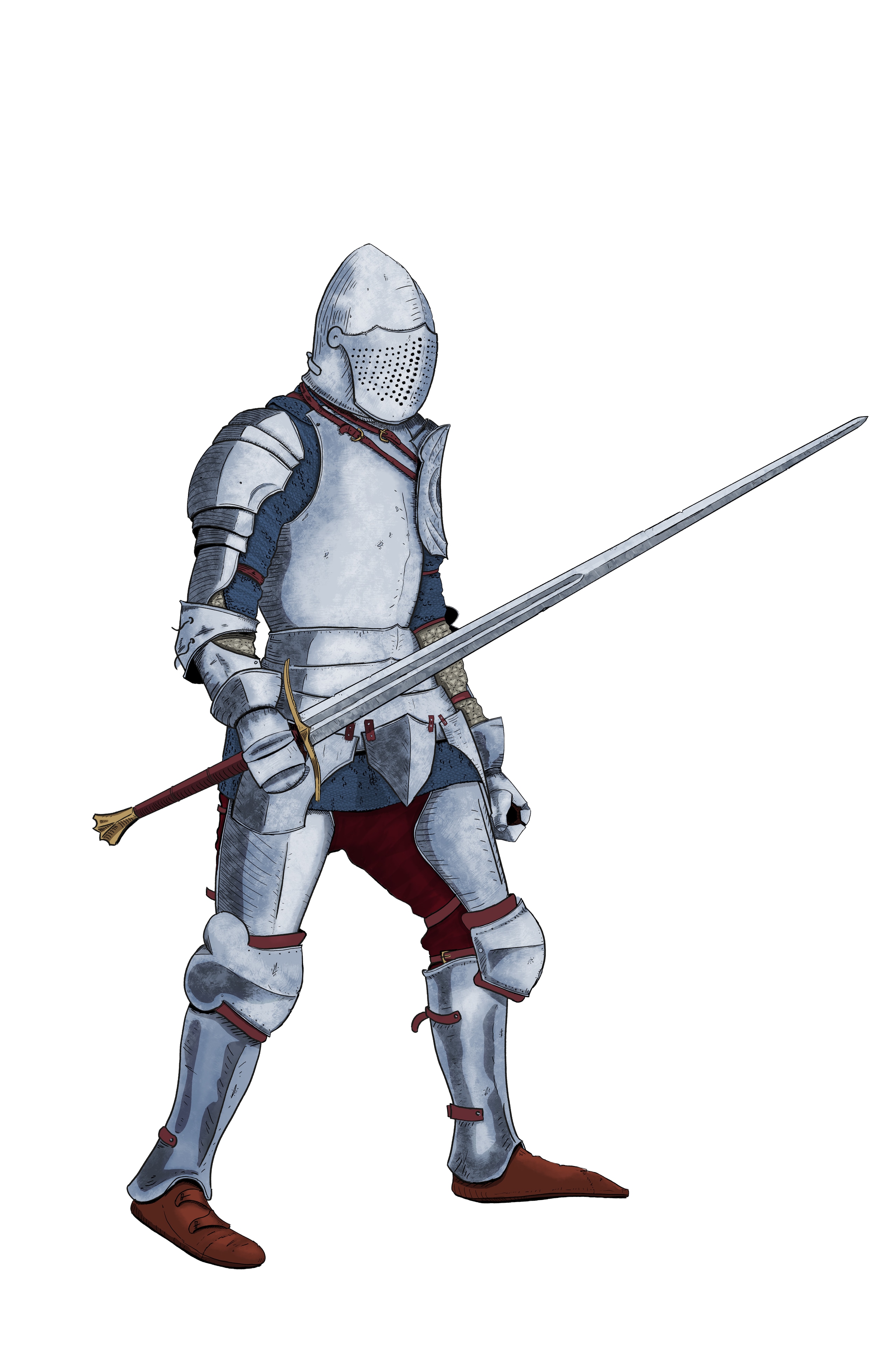 Chevalier en armure par vivian