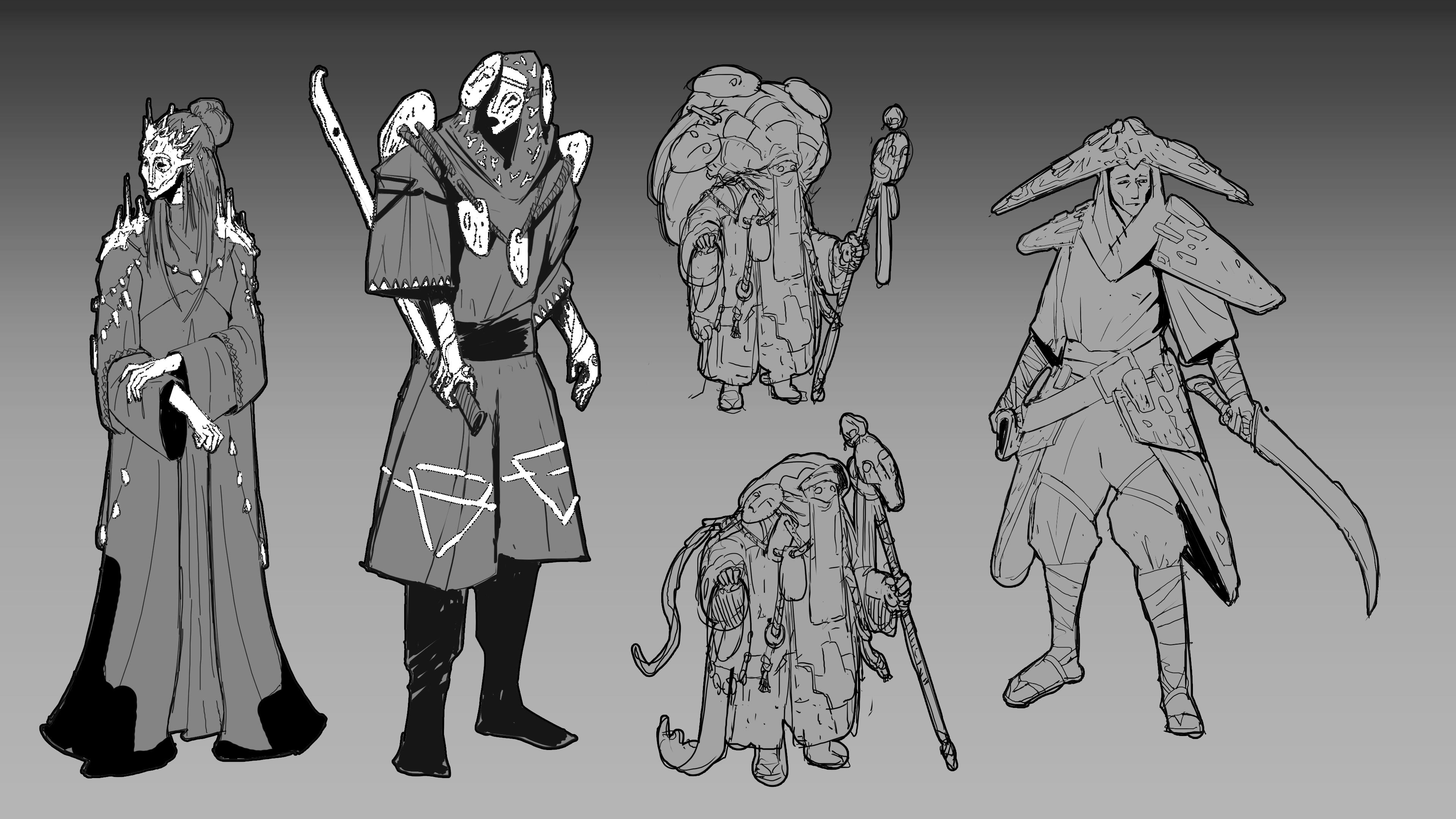 Sketch on personnal project par Ragenord