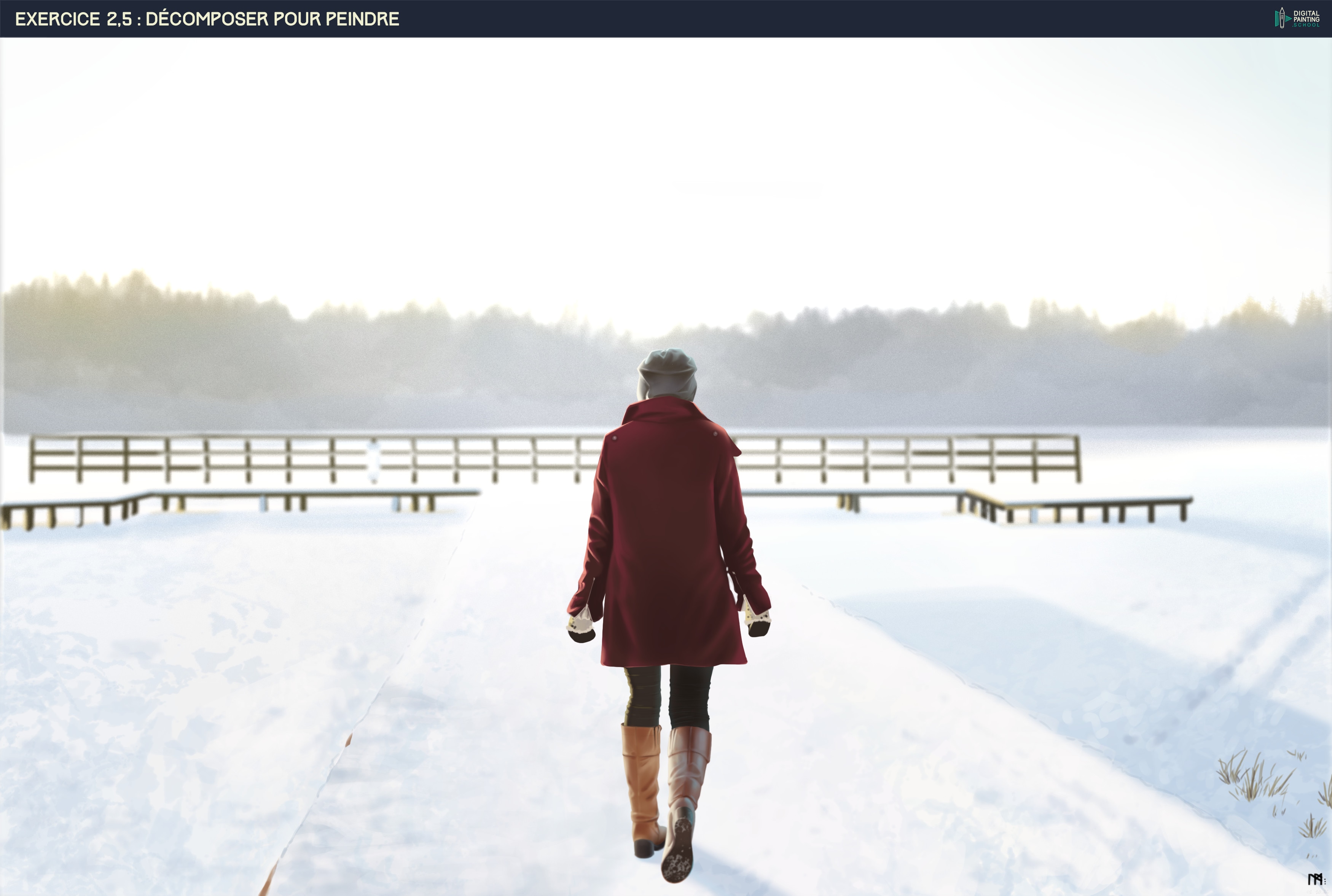 Chapitre 1 - Exo2.5 - Walking in the snow. par meliwn