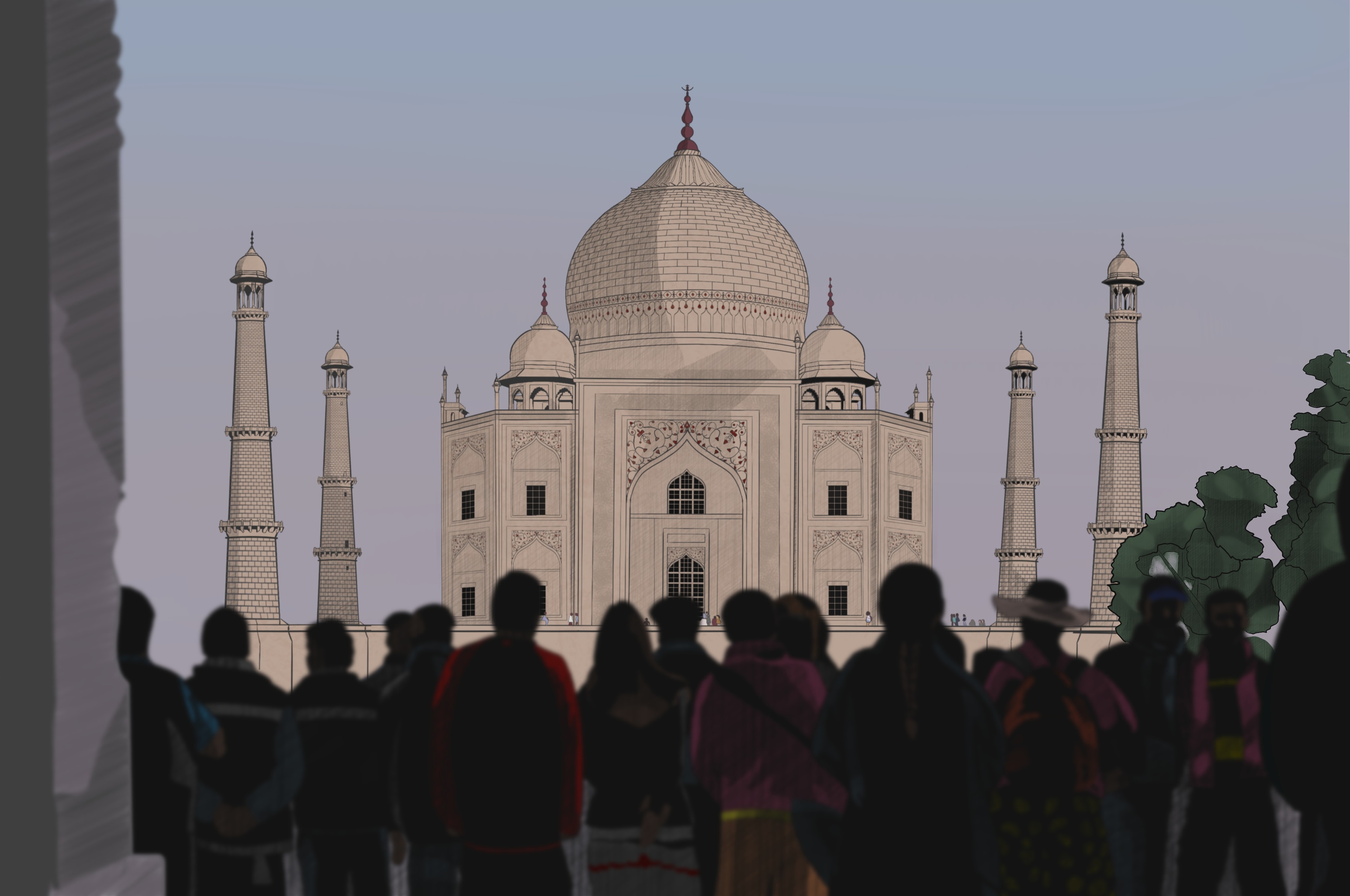 Taj Mahal par vinceinstudio