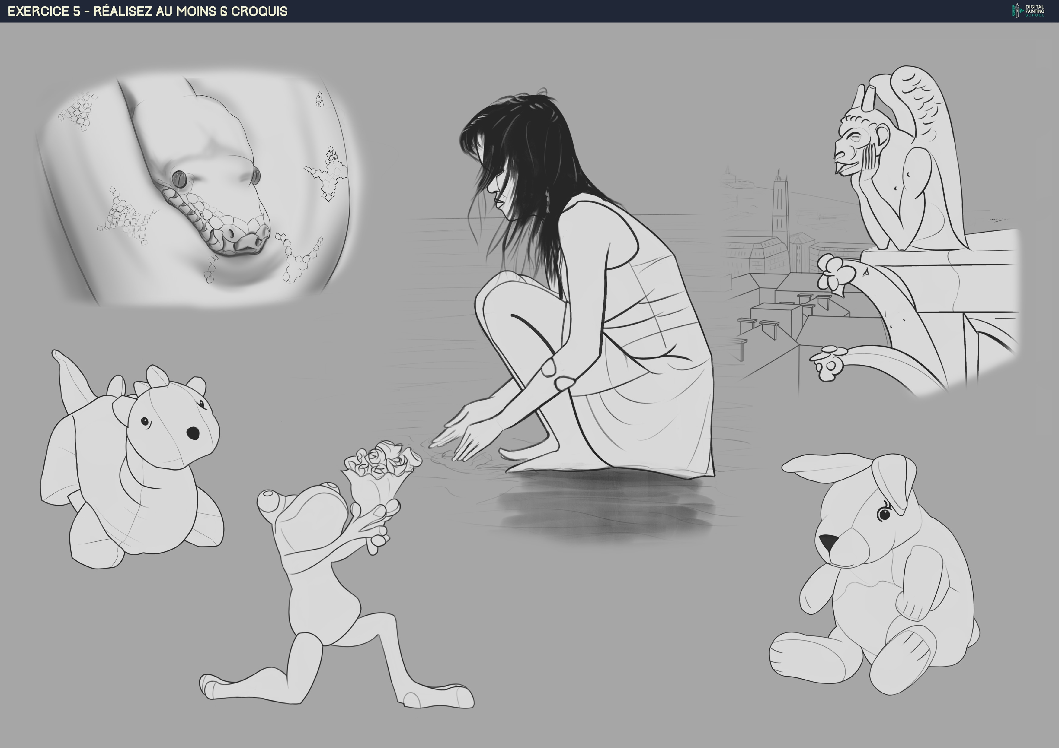 P1_Chap2_Exo-5 - Tableau final des croquis par HaptoMai