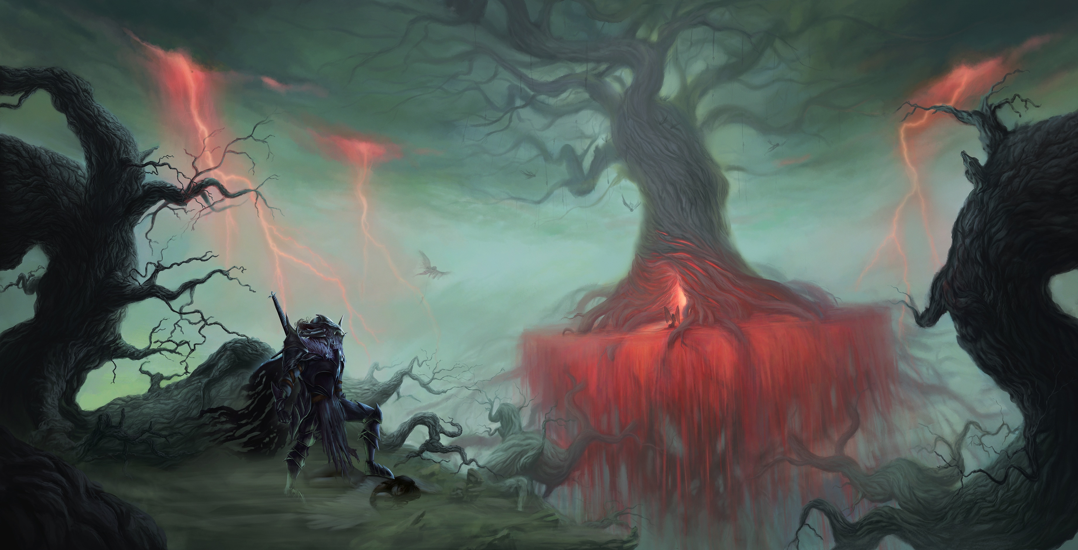 Bleeding Tree - Exo enviro fantasy P1 par Enzo