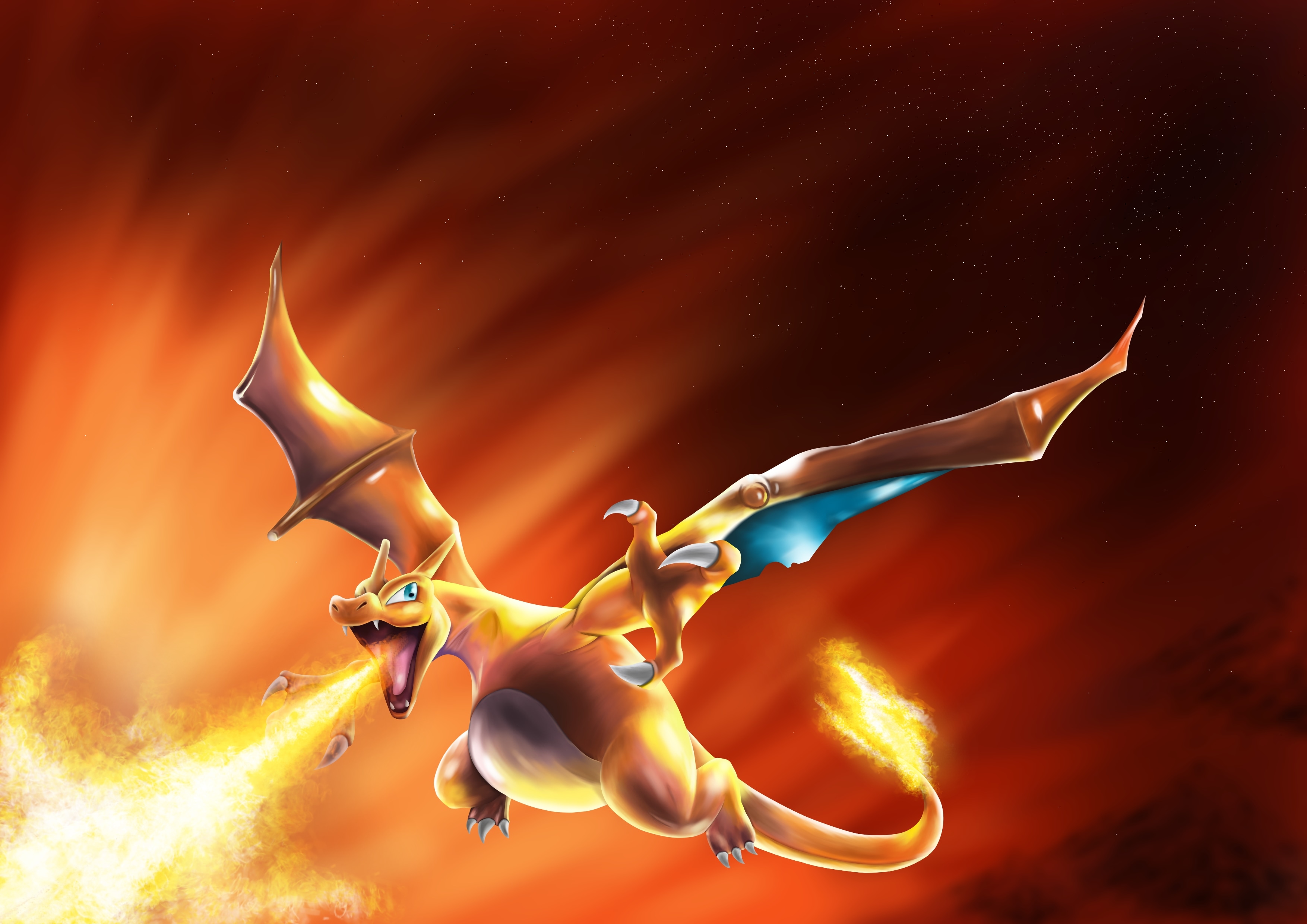 Dracaufeu par yehohan_art
