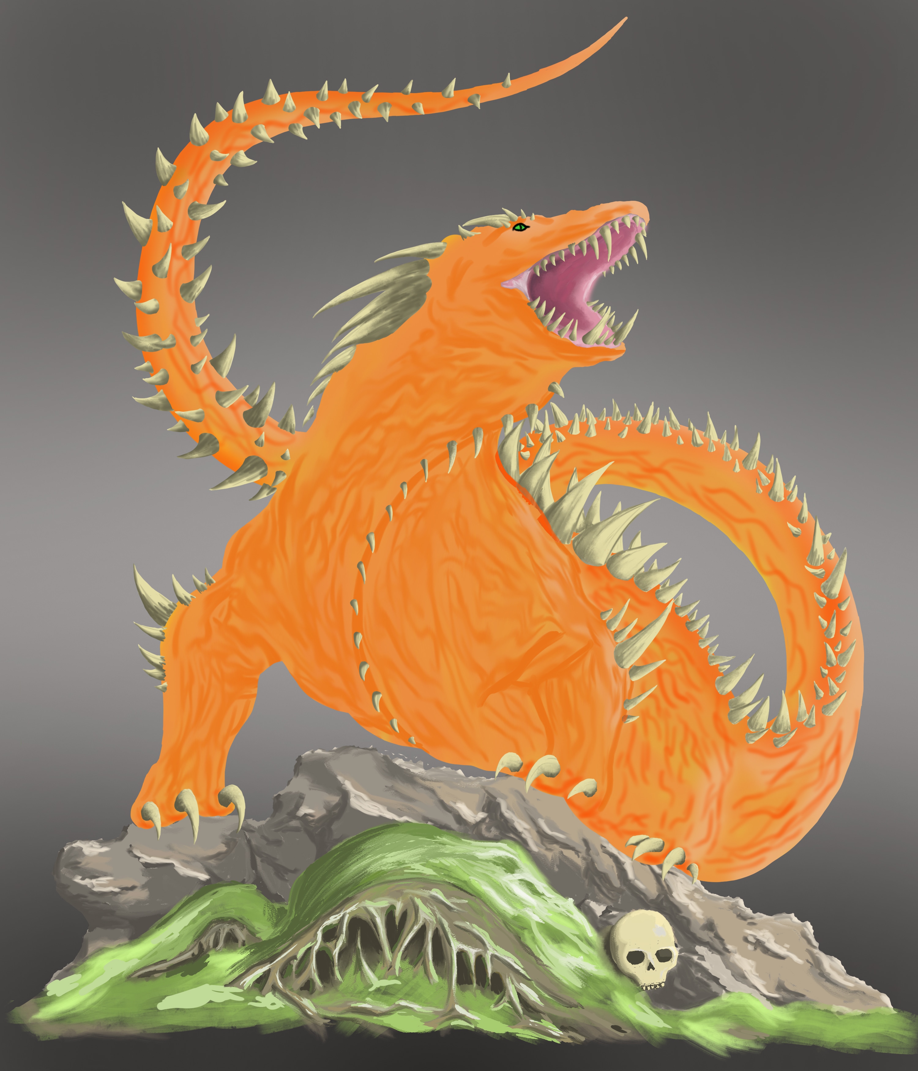 Premier digital painting par Ben Broceli