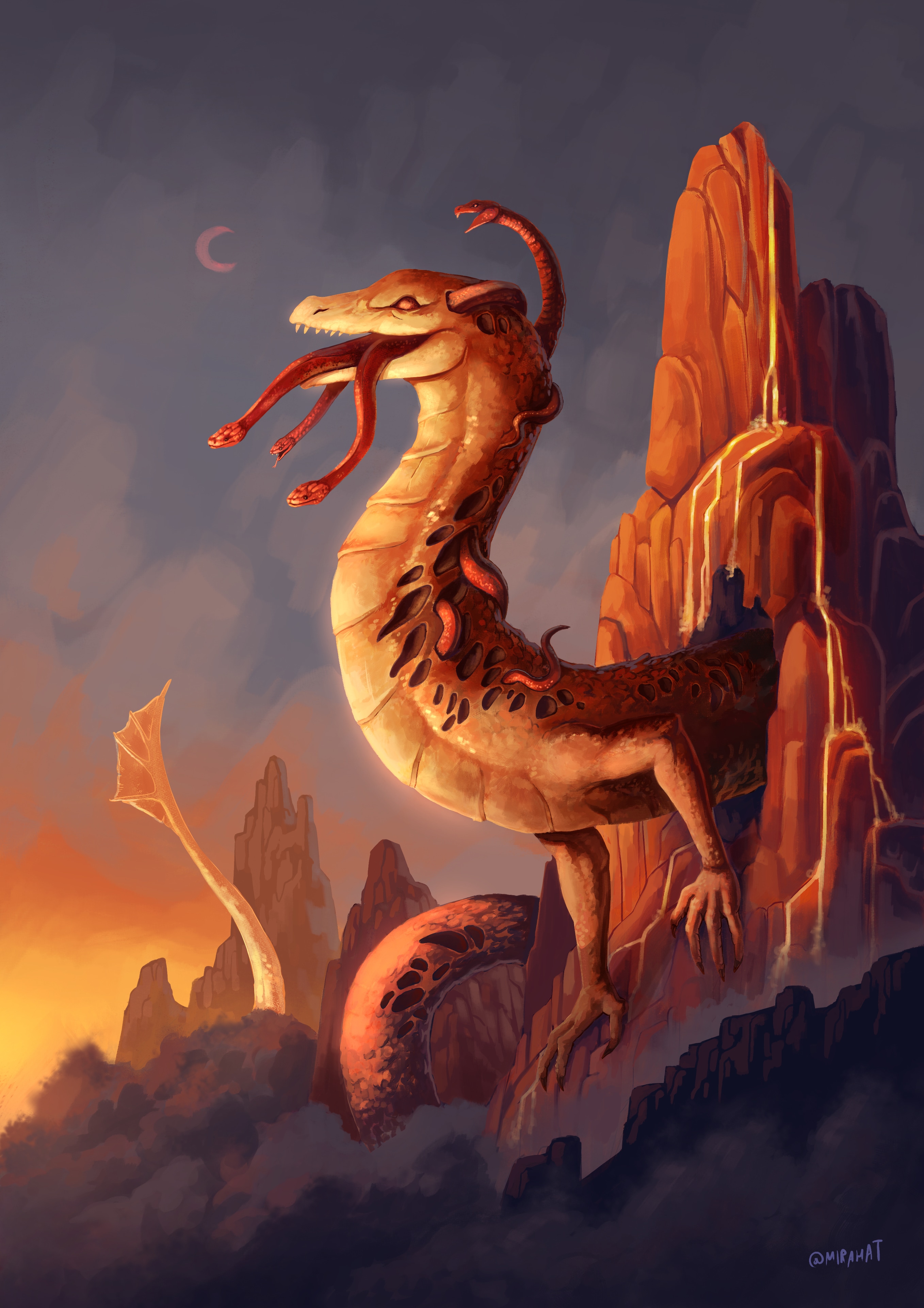 Dragon déchu par Mirahat