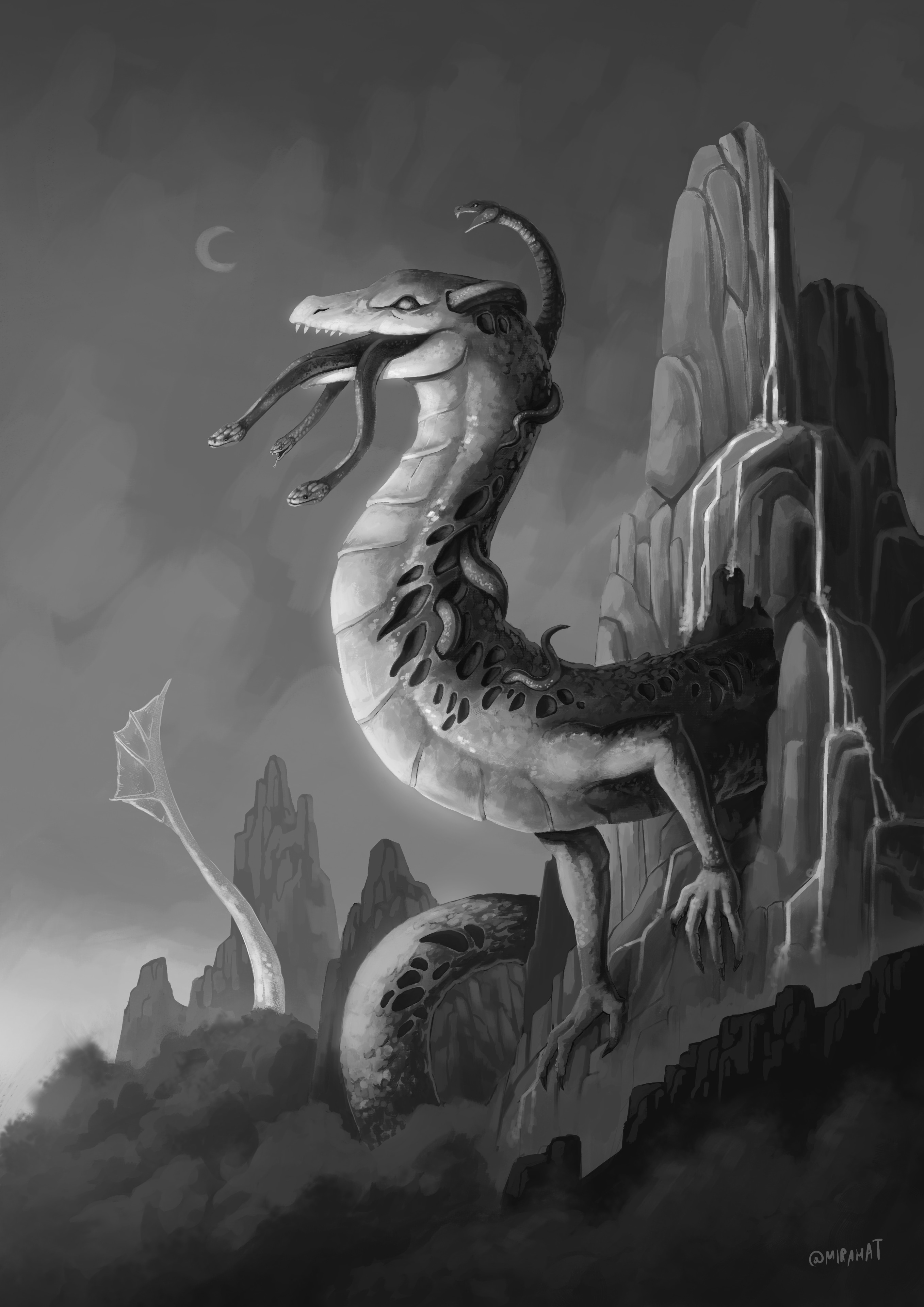 Dragon déchu par Mirahat