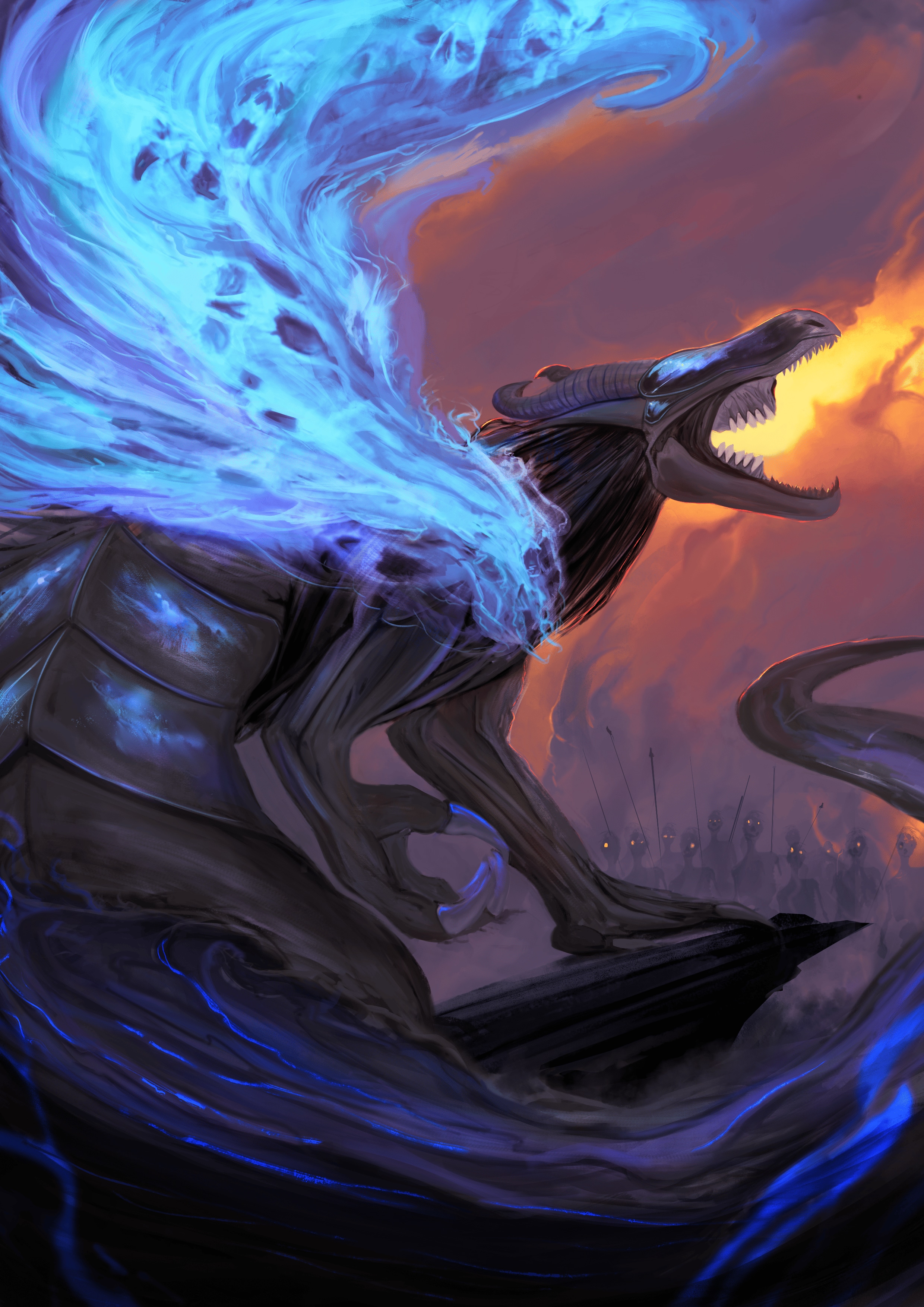 Dragon nécromancien par JasKHEL