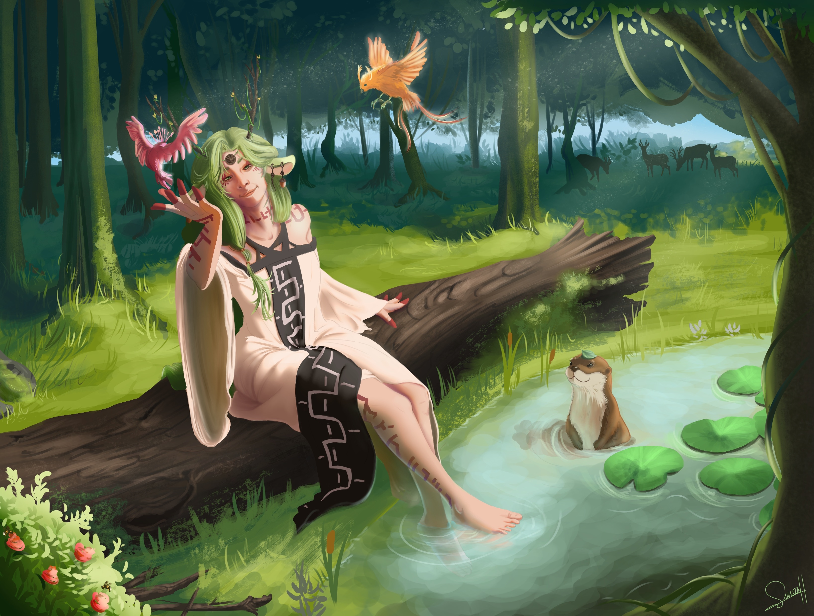 Esprit des forêts par smash_no_jutsu