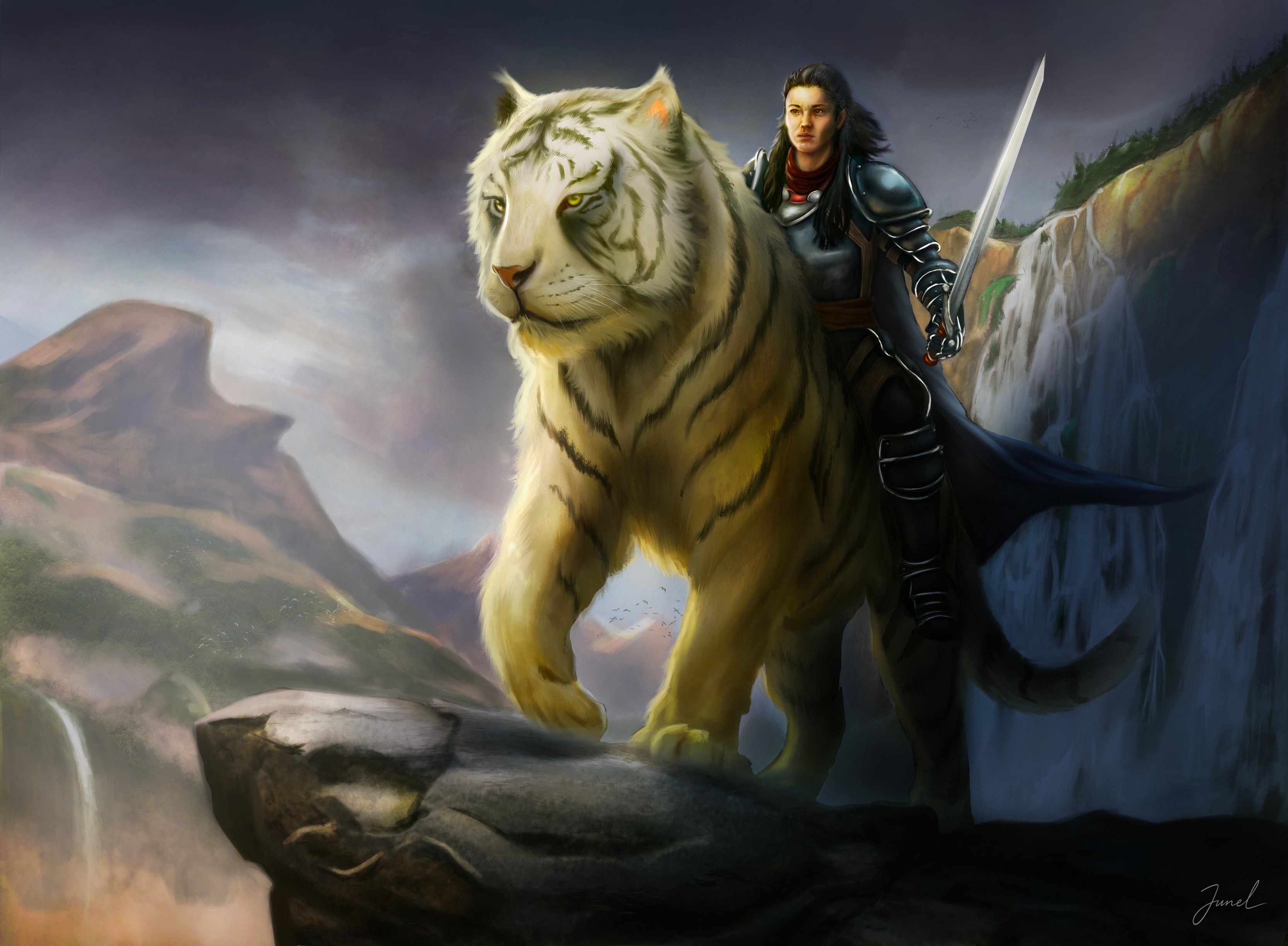 Echoes of The White Tiger par Junel