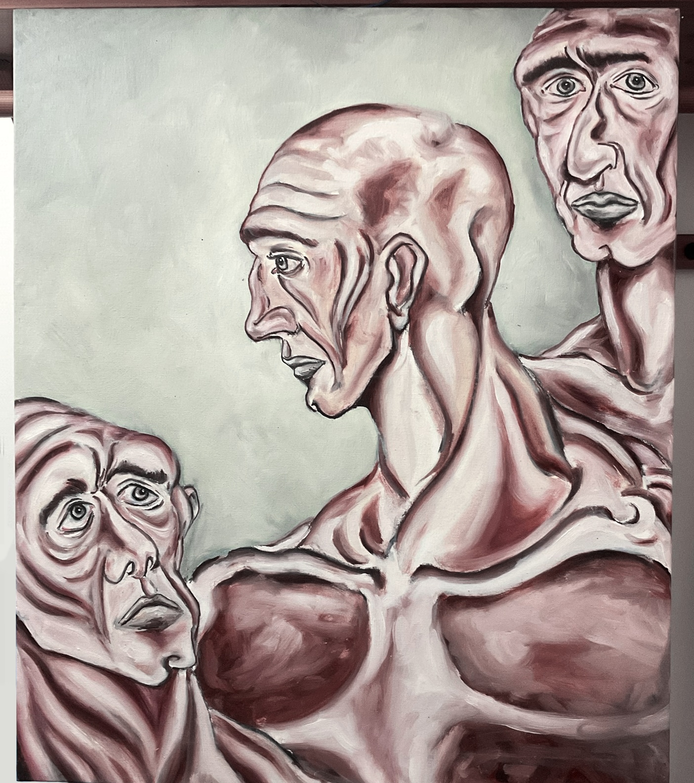 Huile sur toile par Pandigo